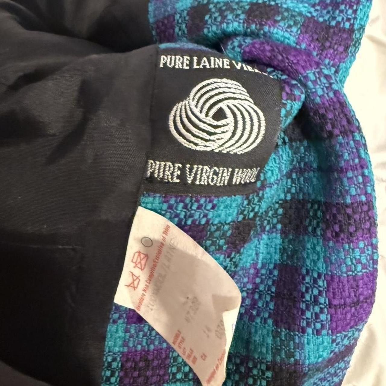 Jeremy Scott Vintage 90s Jeremy Scott Plaid Wool Padded Cropped Blazer Size US S / EU 44-46 / 1 - 5 Thumbnail