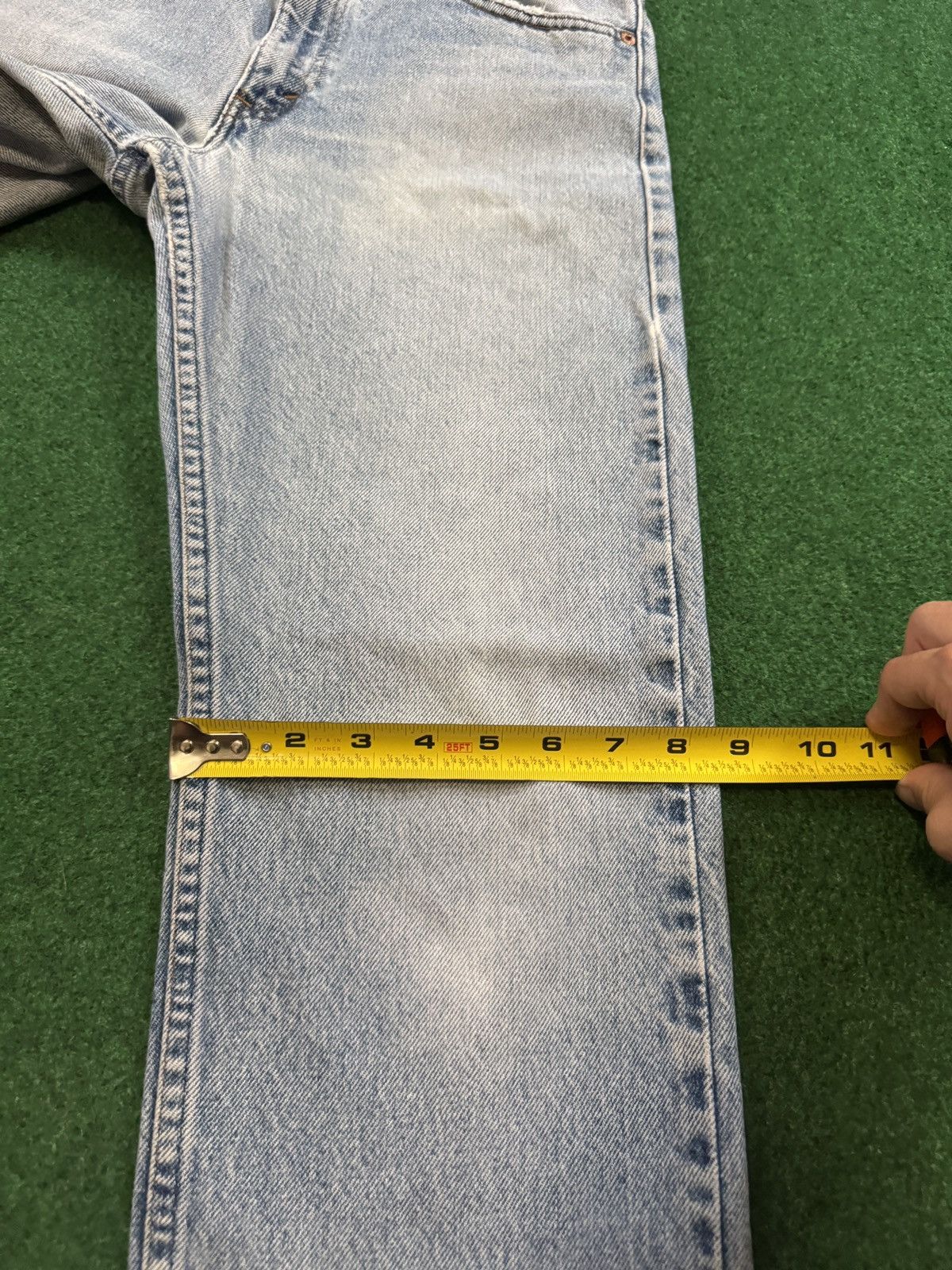 Levi's Vintage Clothing Vintage 90s Levi’s 505 Slim Straight Light Wash Denim Jeans Size US 30 / EU 46 - 7 Thumbnail
