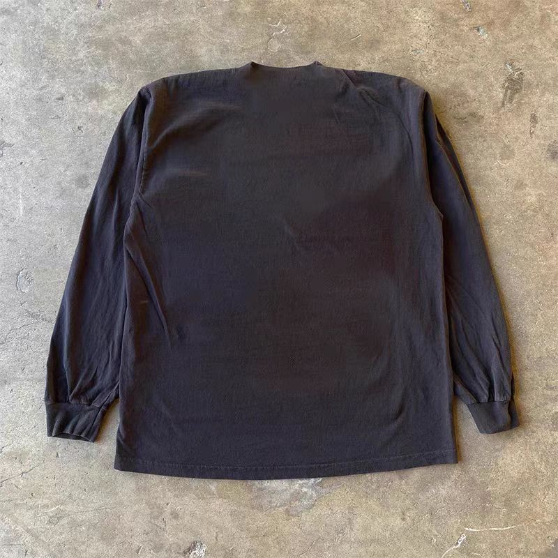 Japanese Brand × Vintage Black casual retro fruit print long sleeve tee Size US L / EU 52-54 / 3 - 2 Thumbnail