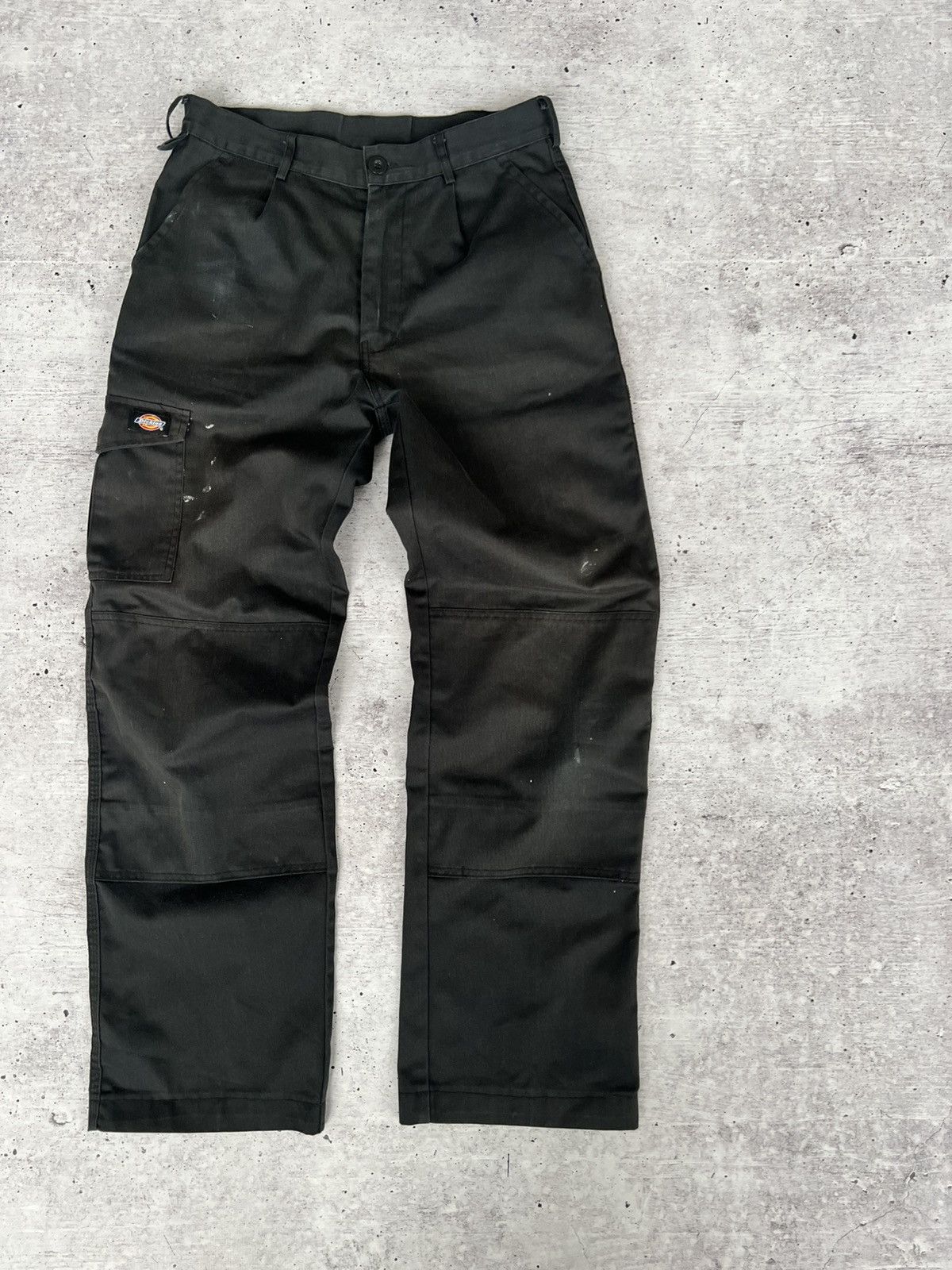 Dickies × Vintage Dickies Vintage Distressed Black Cargo Pants Size US 32 / EU 48 - 3 Thumbnail