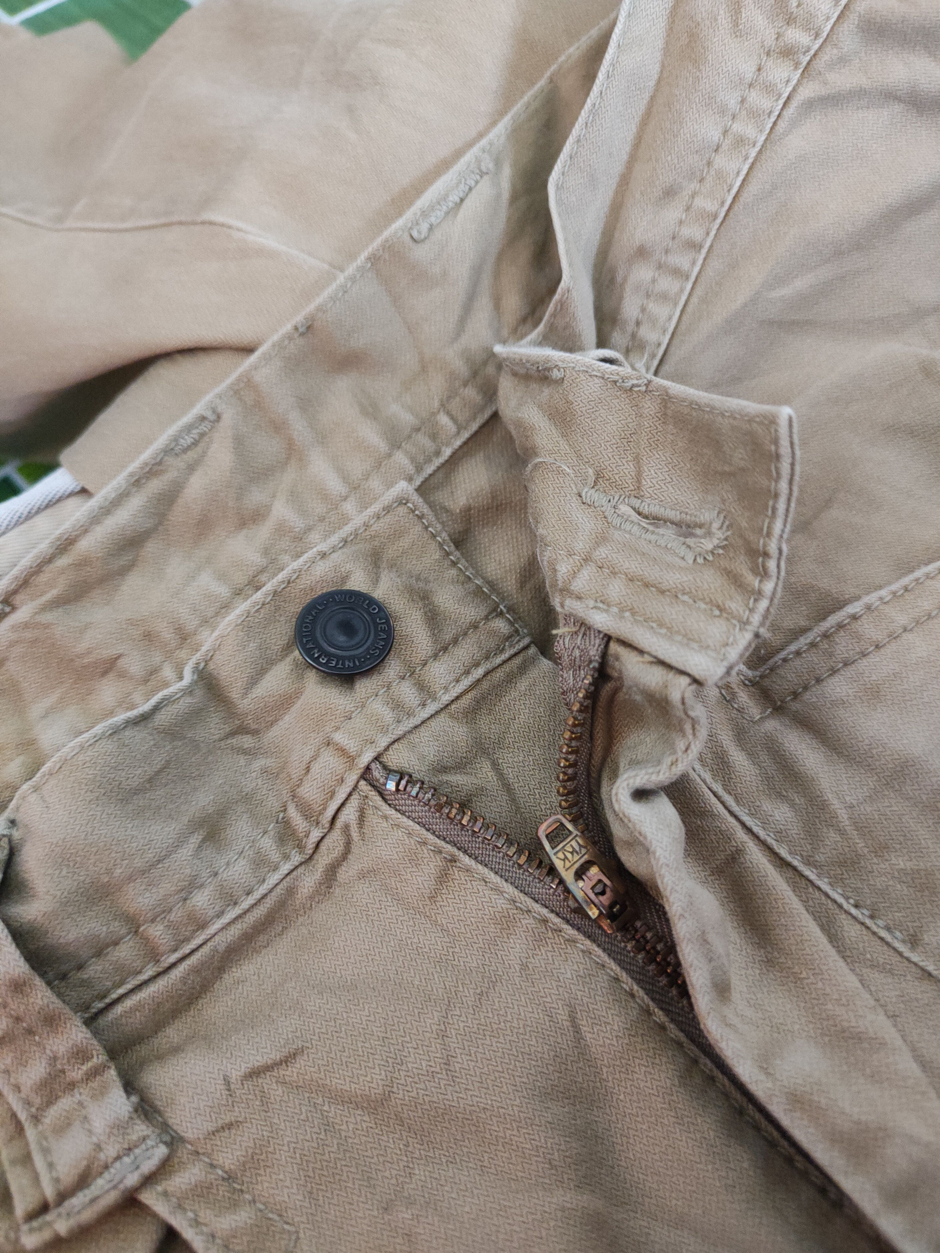Japanese Brand Evenriver Brown Multipocket Tactical Cargo Pants #S1327 Size US 30 / EU 46 - 12 Thumbnail