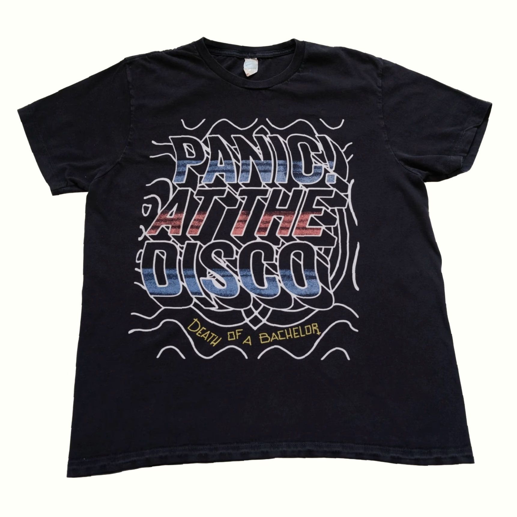 Vintage PANIC AT THE DISCO VTG Y2K DEATH BACHELOR BLACK T SHIRT ROCK MUSIC TOUR SZ L Size US L / EU 52-54 / 3 - 2 Thumbnail