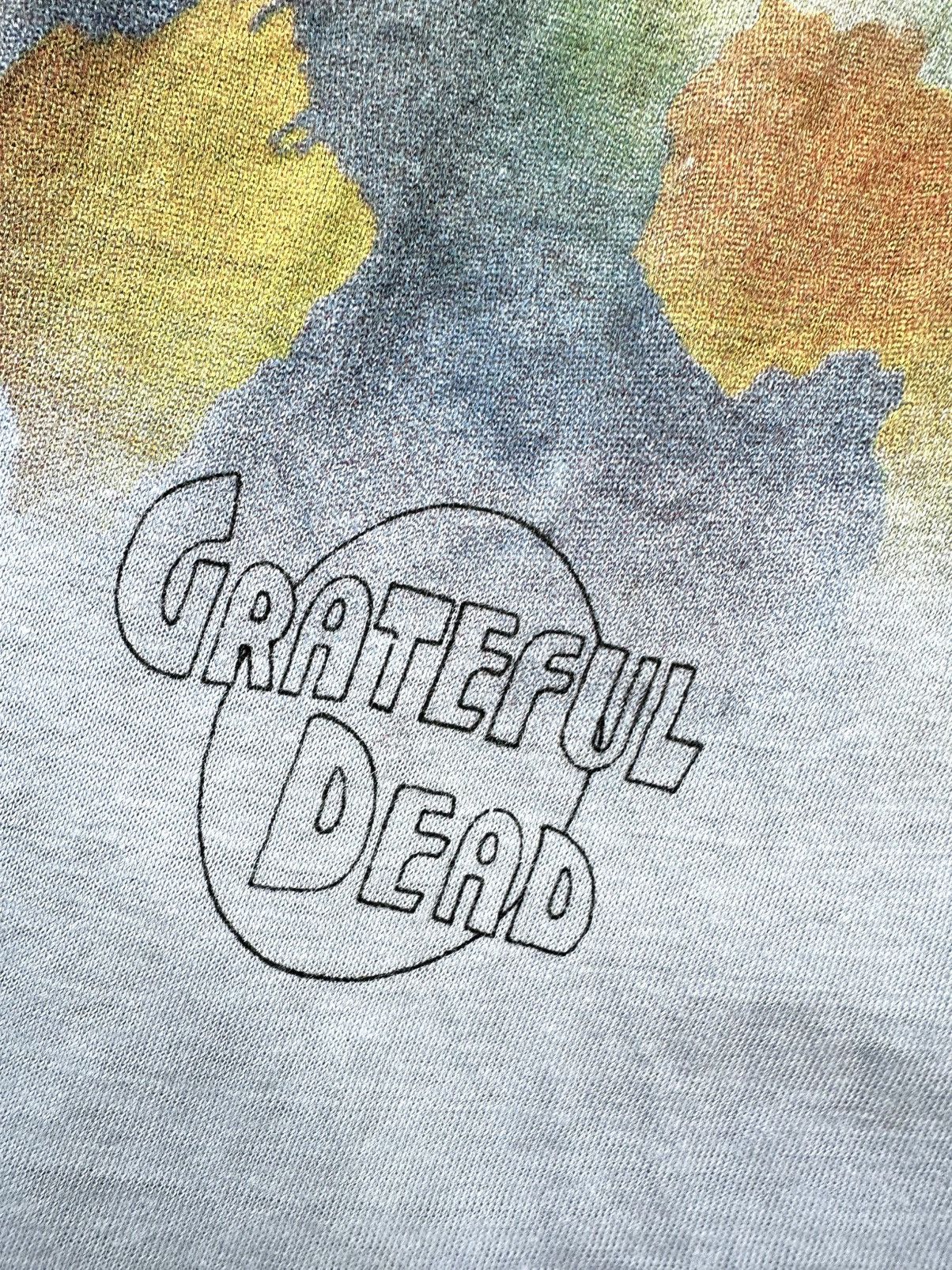 Grateful Dead × Vintage Vintage Grateful Dead Tee 1972 Euro Tour Ice Cream Hanes Size US S / EU 44-46 / 1 - 6 Thumbnail
