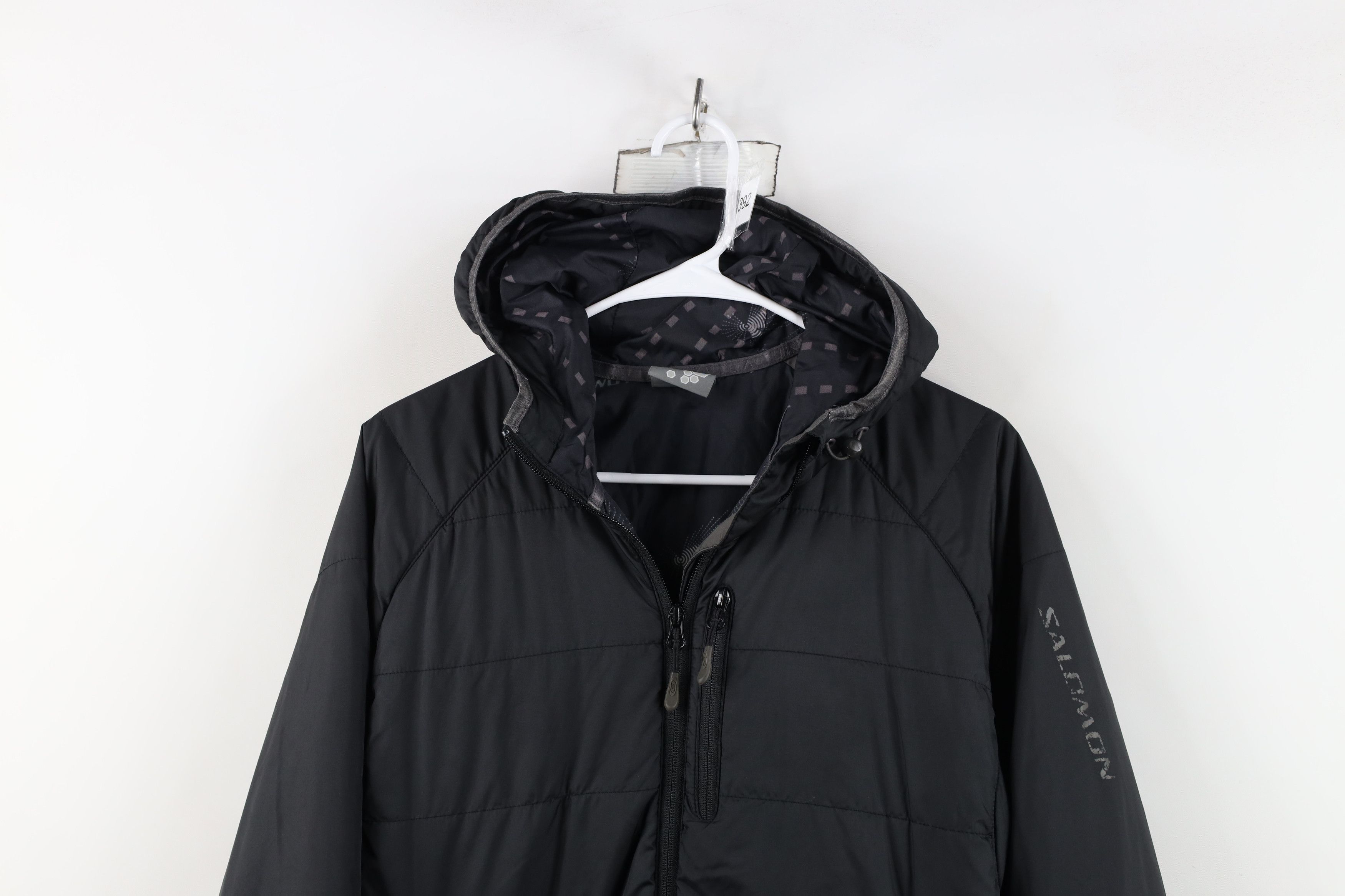Salomon Salomon Out Outdoor Keystone Hooded Puffer Jacket Black Size L / US 10 / IT 46 - 2 Thumbnail