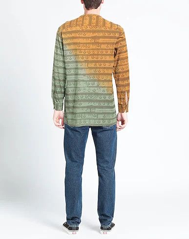 Acne Studios Acne Studio Peace Patterned Shirt In Green Size US M / EU 48-50 / 2 - 4 Thumbnail