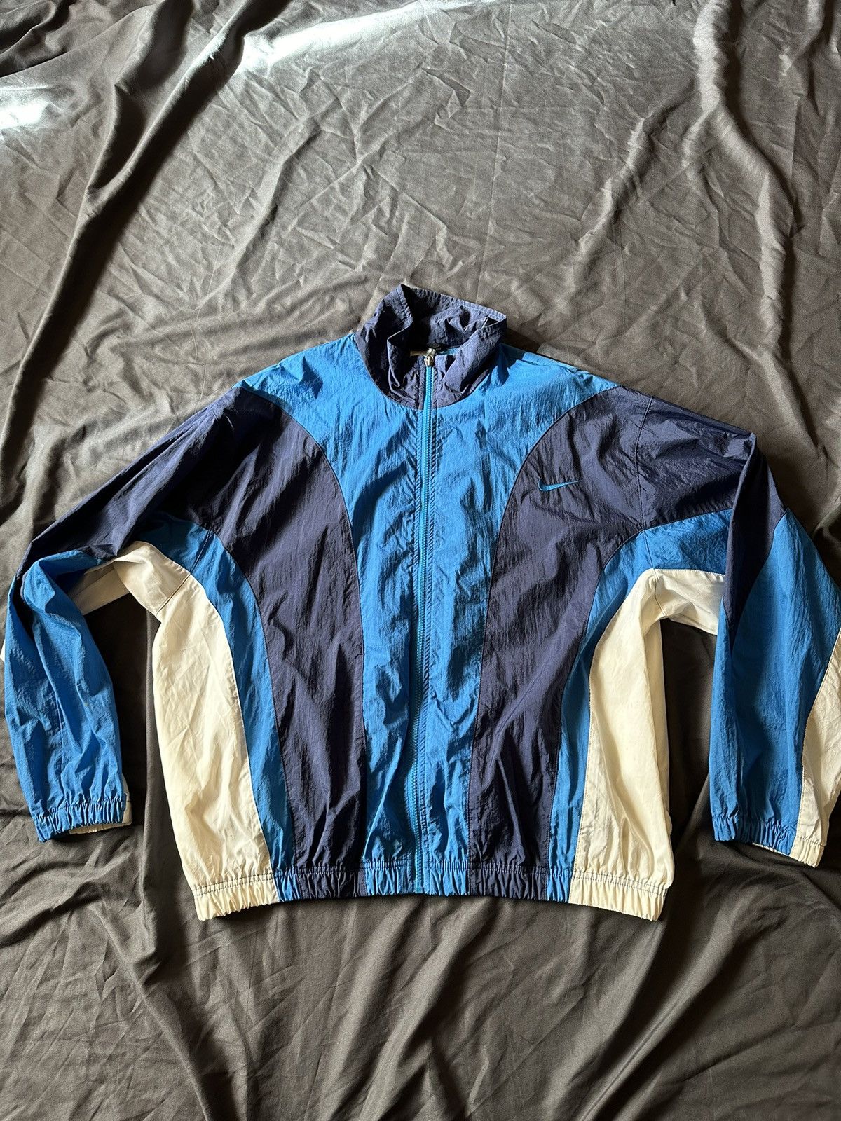Nike × Vintage Nike Vintage Track Jacket Size US L / EU 52-54 / 3 - 1 Thumbnail