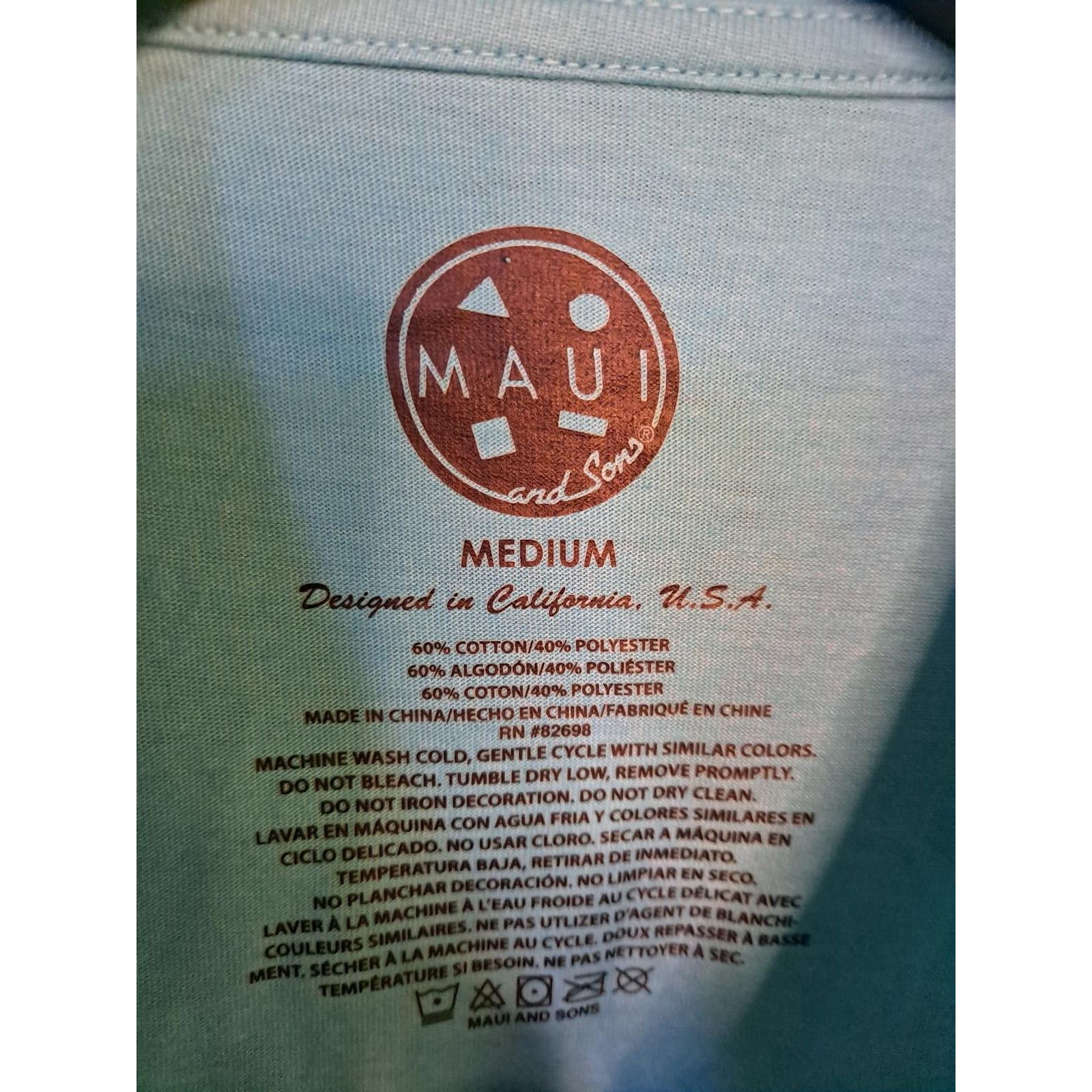 Maui and Sons New Maui and Sons Surf Daze Mushroom Shirt Size Medium Size US M / EU 48-50 / 2 - 6 Thumbnail