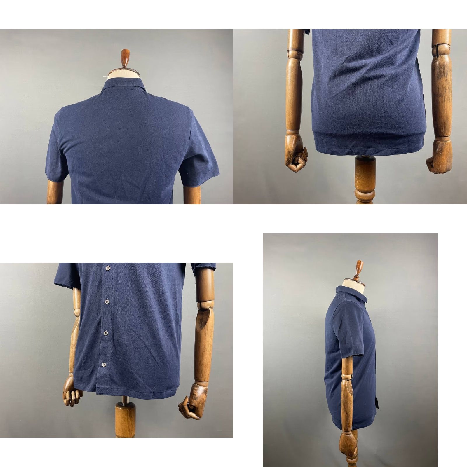 Lacoste Lacoste Mens Regular-Fit Casual Shirt Navy 40 Button-Down Front Pockets Shirt Regular Mens Navy Front Pockets Size US L / EU 52-54 / 3 - 8 Thumbnail