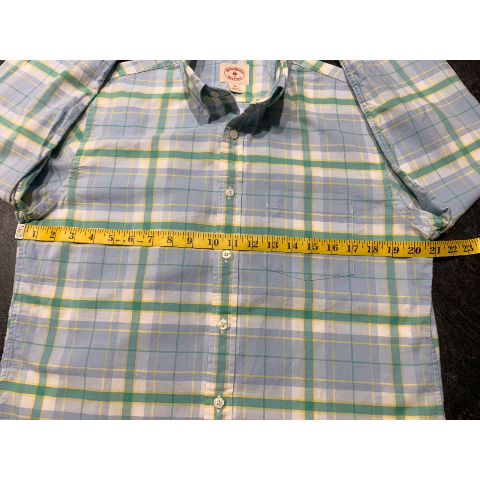 Brooks Brothers Brooks Brothers Red Fleece Plaid Button-Up Shirt Mens M Long Sleeve Cotton Multicolor Size US M / EU 48-50 / 2 - 7 Thumbnail