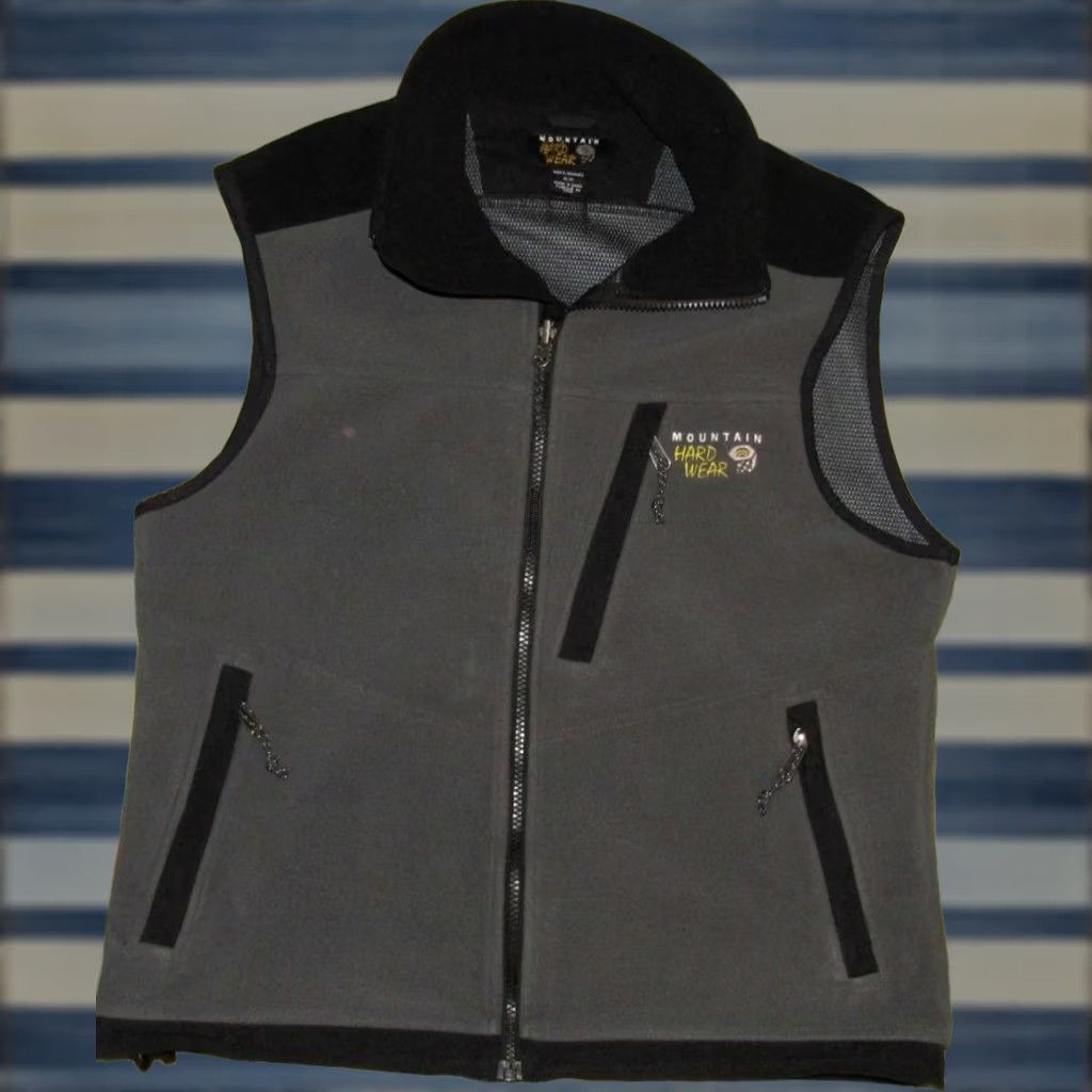Mountain Hardwear Vtg Mountain Hardwear Full Zip Fleece Vest Medium Shirt Men M Multicolor Outdoor Vest Size US M / EU 48-50 / 2 - 1 Thumbnail