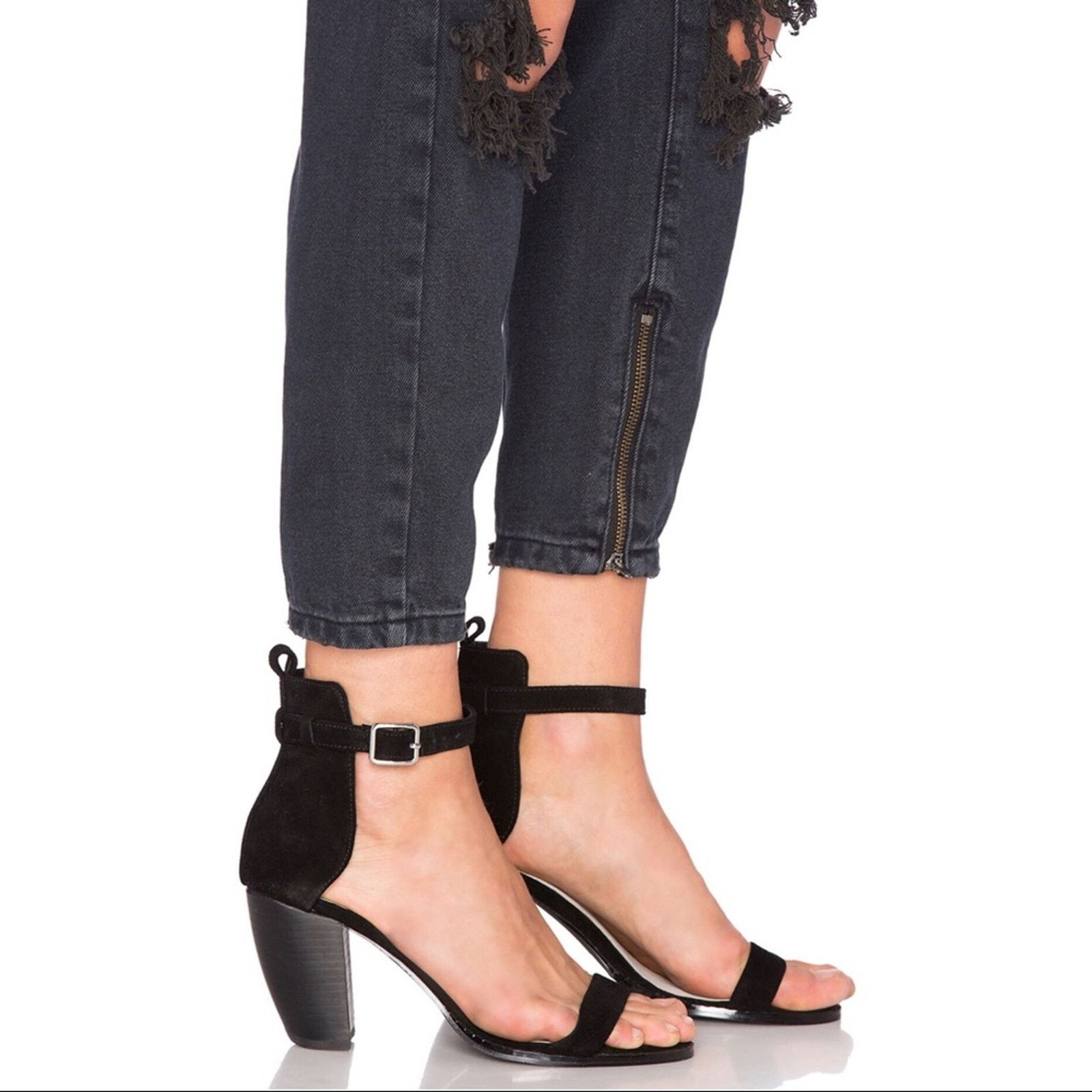 One Teaspoon One Teaspoon Fox Black FreeBird Skinny Leg Jean 26 Size 26" / US 2 / IT 38 - 2 Thumbnail