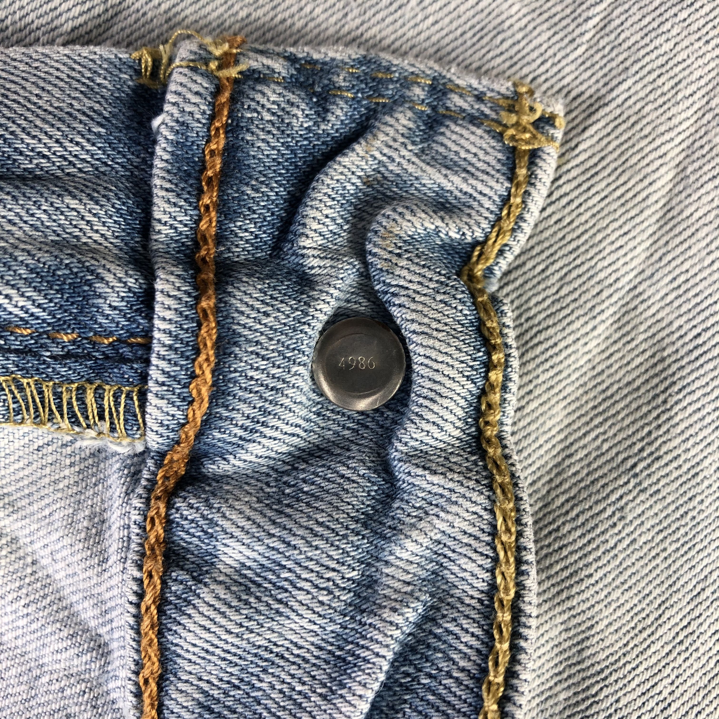 Levi's Vintage Light Wash Levis 513 Jeans-J3223 Size US 32 / EU 48 - 8 Thumbnail