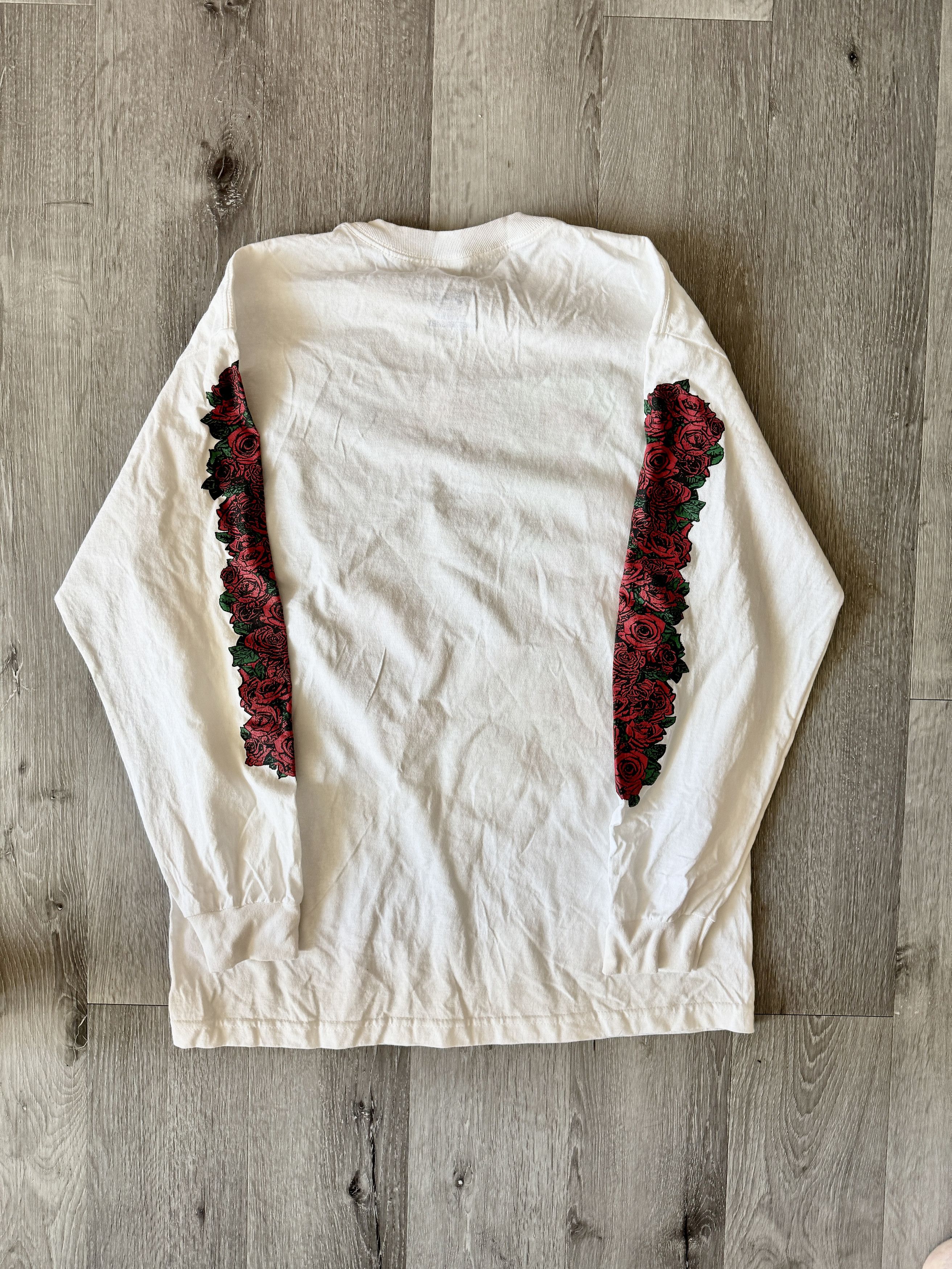 Grateful Dead Grateful Dead Bertha Skeleton Skull & Roses Long Sleeve Tee Size US M / EU 48-50 / 2 - 2 Thumbnail