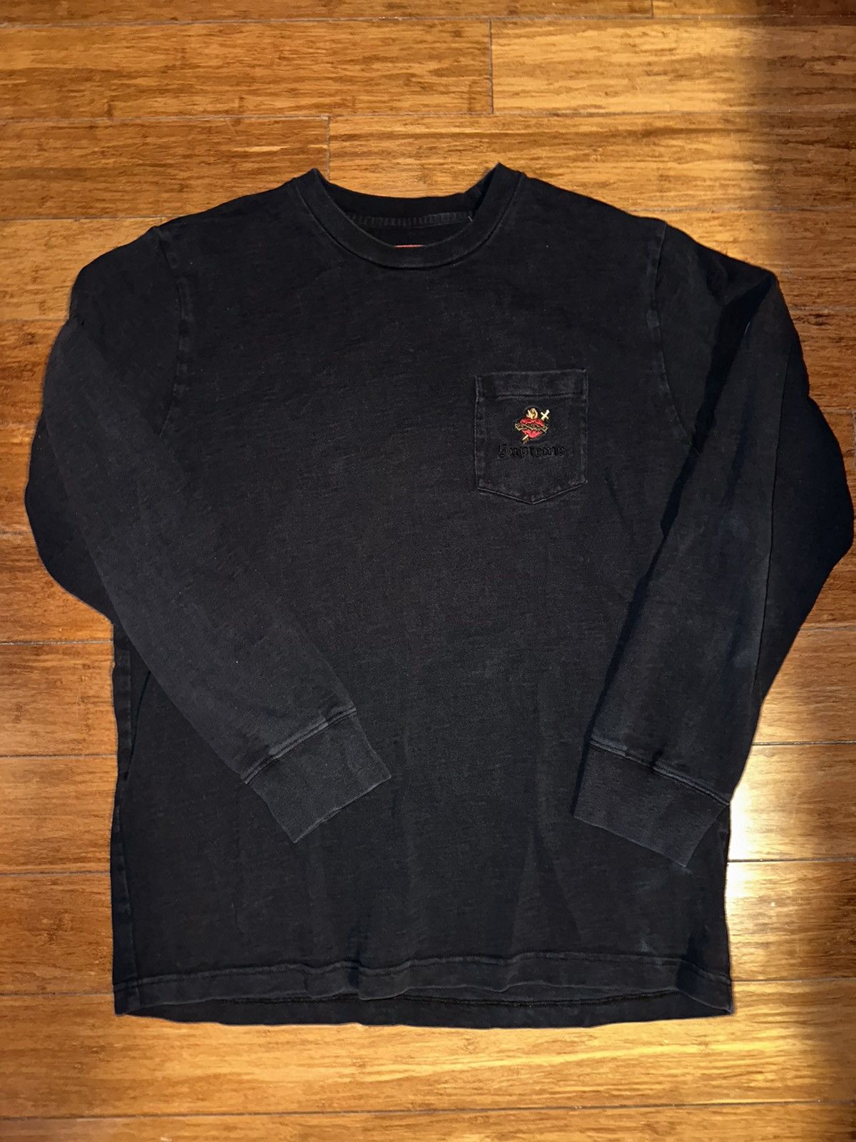 Supreme Supreme sacred Heart waffle long sleeve | Grailed