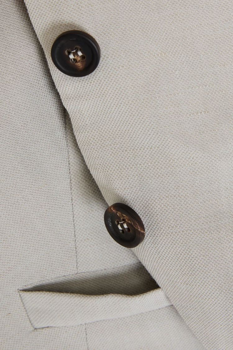 Brunello Cucinelli o1y0725 Sleeveless Vest in Sand Size XS / US 0-2 / IT 36-38 - 4 Thumbnail