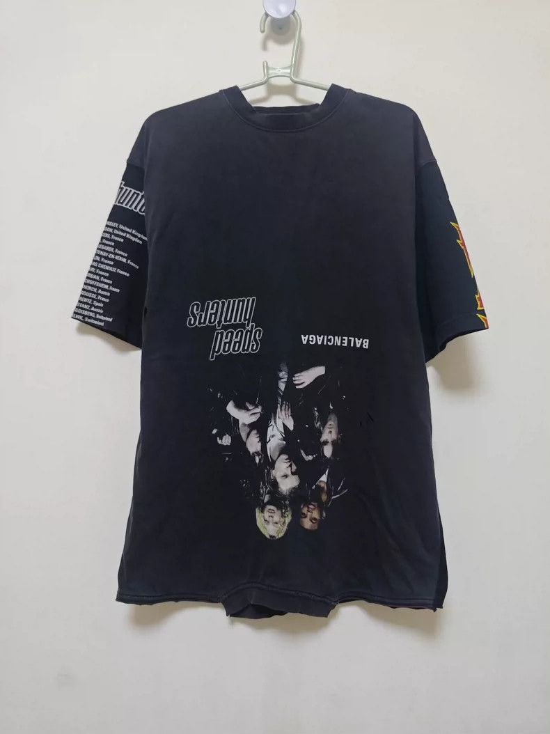 Balenciaga Balenciaga Logo Letter Speed Hunter Printed Inverted Desig Size US M / EU 48-50 / 2 - 1 Thumbnail