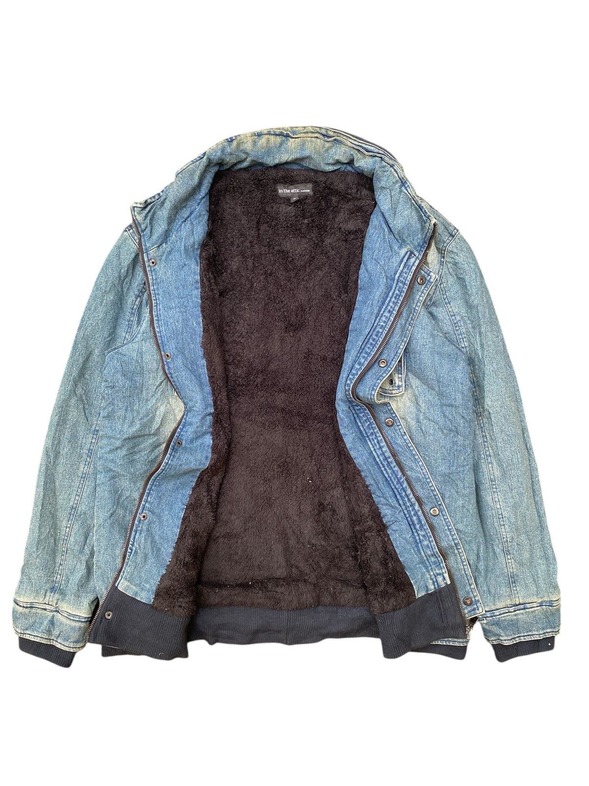 14th Addiction × KMRii × Tornado Mart 2000s In The Attic - Cyber Military Bono Fur Jacket Size US XL / EU 56 / 4 - 4 Thumbnail