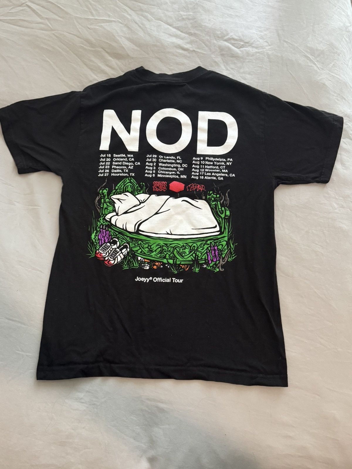 Band Tees Joeyy / Shed Theory 2023 Nod Tour shirt Size US M / EU 48-50 / 2 - 2 Thumbnail