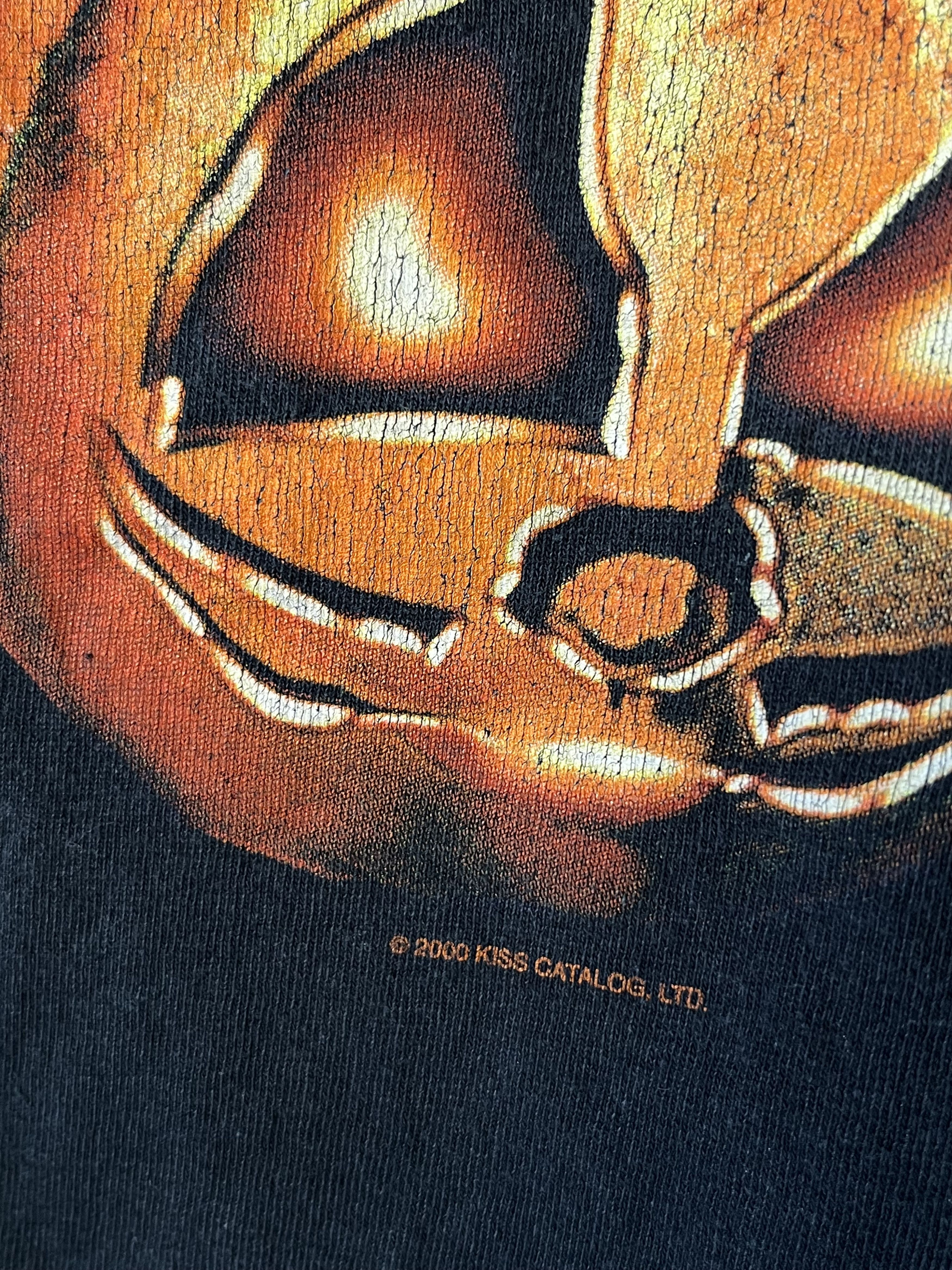 Band Tees × Vintage Vintage Kiss Smashing Pumpkins Halloween 2000 Tour Tee Size US XL / EU 56 / 4 - 4 Thumbnail