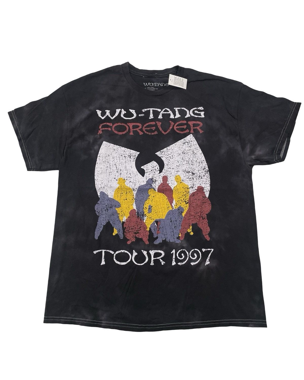 Wu-Tang Clan 2024 Wu-Tang Forever Tour 1997 Size XL Black Tee 