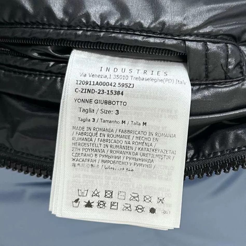 Moncler Moncler Yonne Black Logo Hooded Down Jacket 3 Size M / US 6-8 / IT 42-44 - 4 Thumbnail