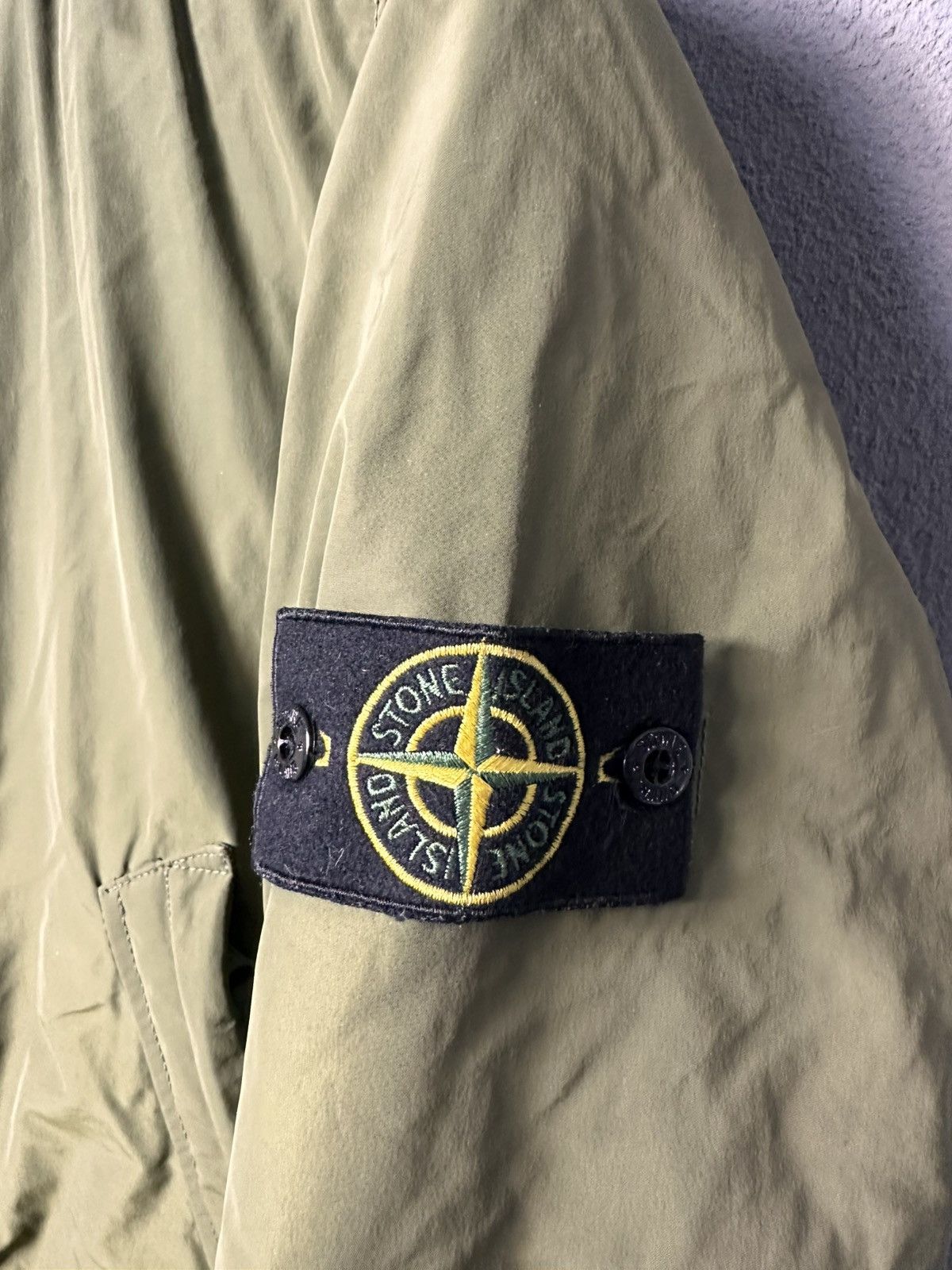 Stone Island Parka Stone Island Micro Reps Down Size M Olive Size US M / EU 48-50 / 2 - 7 Thumbnail