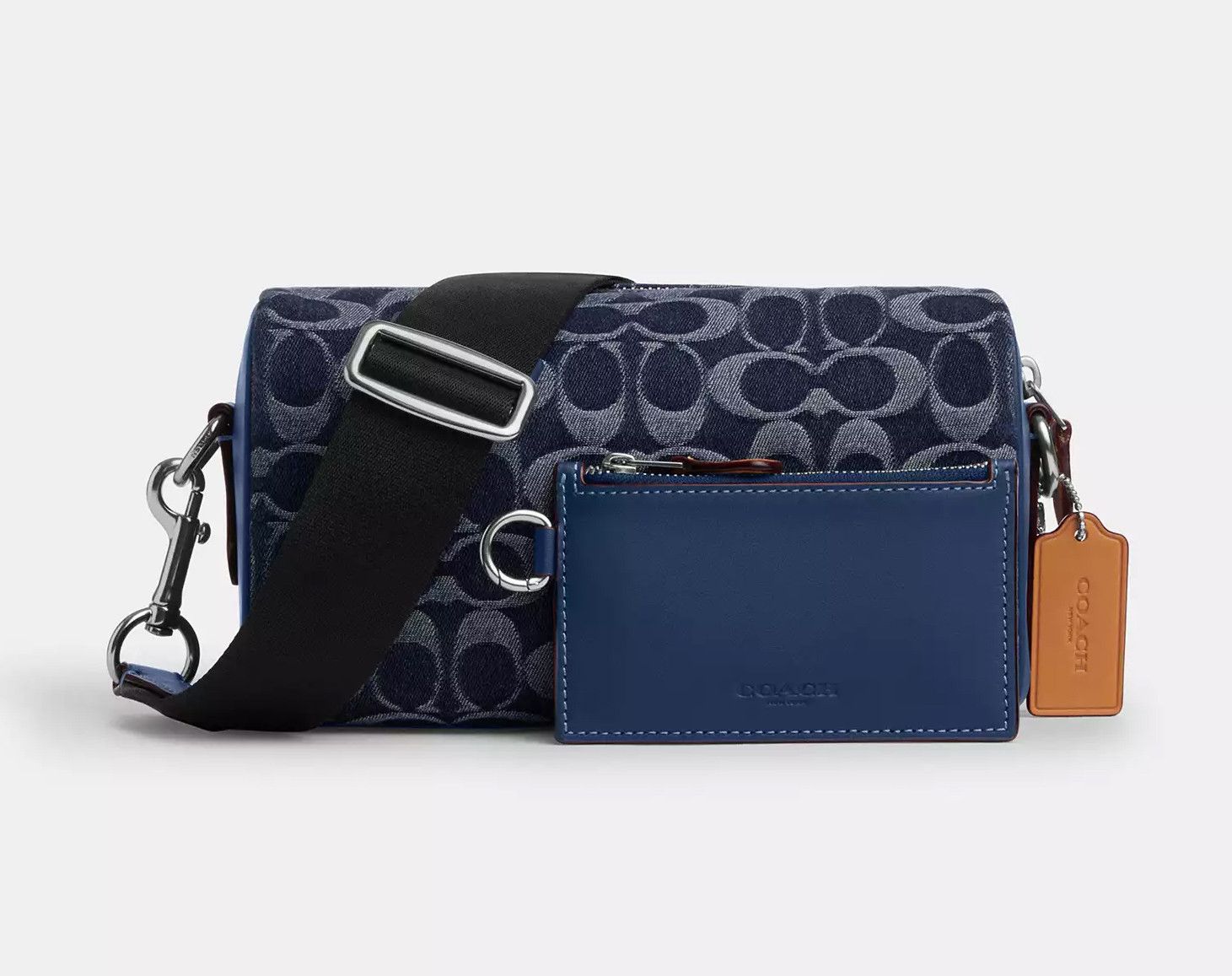 Coach NWT Coach Men’s Axel Crossbody Bag In Signature Denim CY892 Size ONE SIZE - 5 Thumbnail