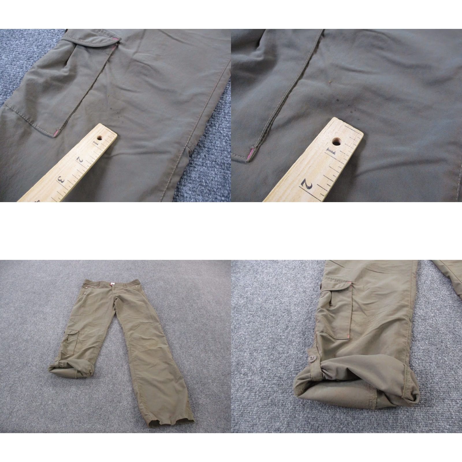 Patagonia Patagonia Pants Womens 8 Brown Nylon Quandary Performance Outdoor Hiking Cargo Straight Leg 8 Brown Womens Pants Size 30" / US 8 / IT 44 - 9 Thumbnail