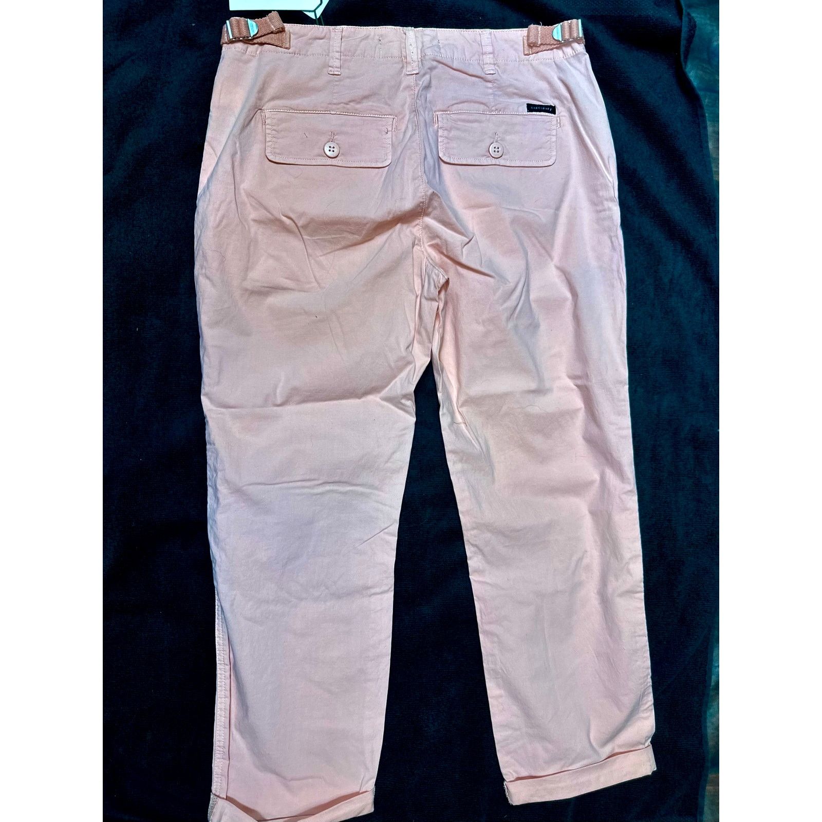 Sanctuary Sanctuary Button Cuffed Pants Coral size 29 Size 29" - 8 Thumbnail