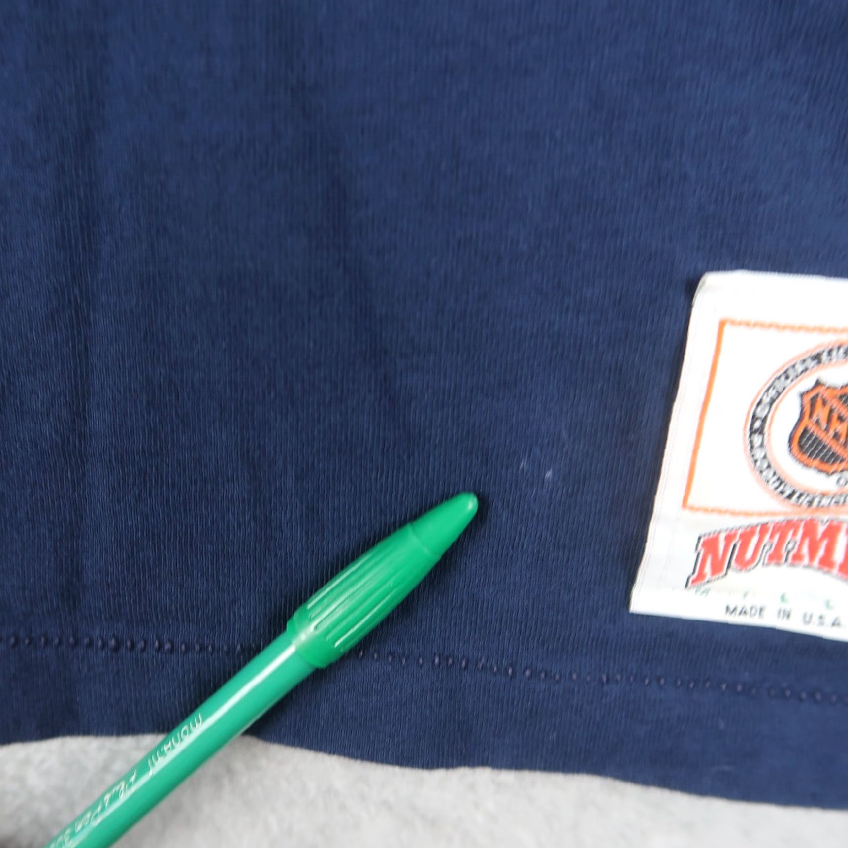 Nutmeg VINTAGE Nutmeg Florida Panthers NHL T-Shirt 90s Graphic Print Adult XL Blue Mens Size US XL / EU 56 / 4 - 7 Thumbnail