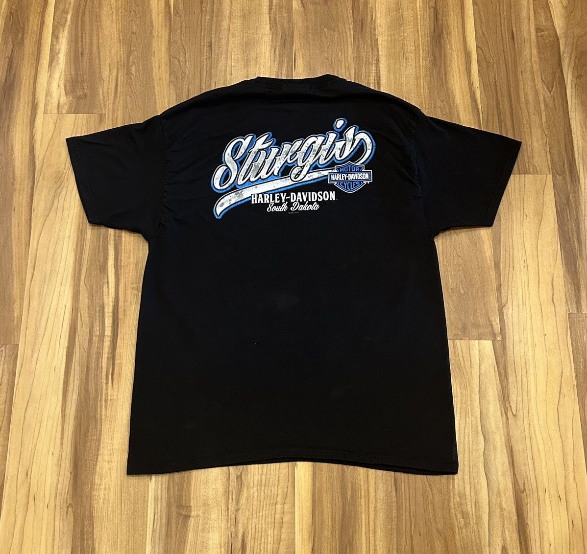 Harley Davidson Harley Davidson Sturgis Eagle Tee Size US XL / EU 56 / 4 - 2 Thumbnail
