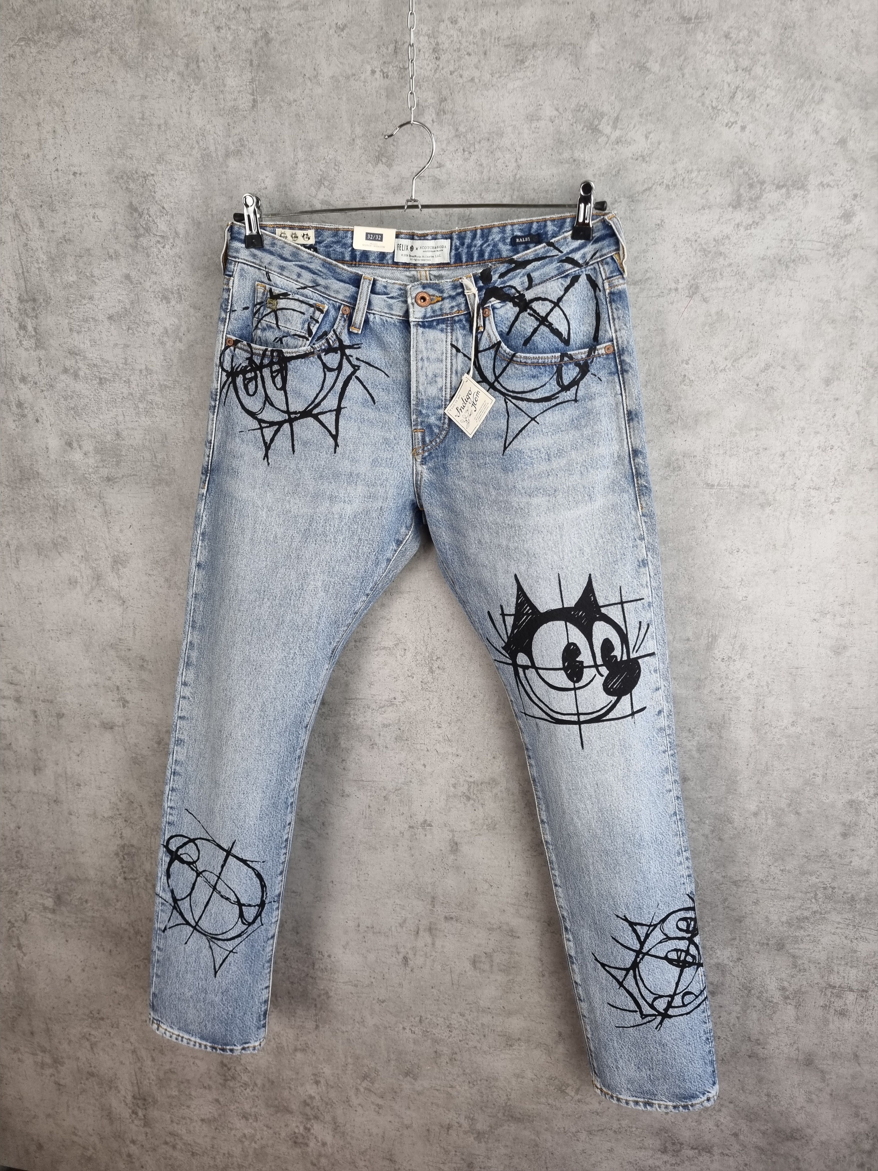 Japanese Brand × Scotch & Soda Felix Ralston Regular Slim Fit Denim Jeans Size US 32 / EU 48 - 3 Thumbnail