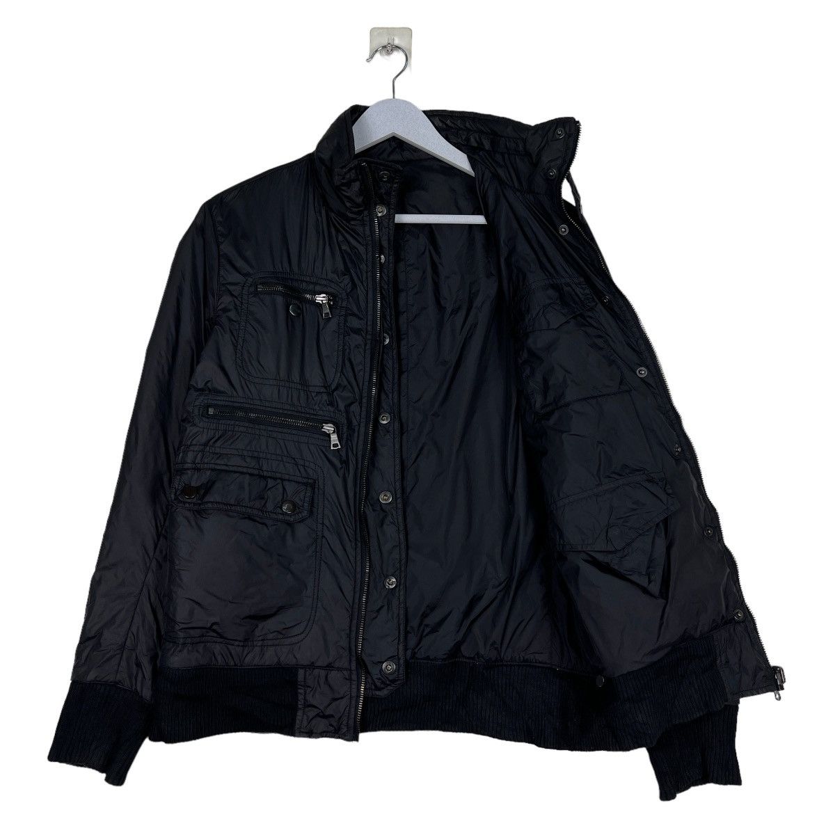Edifice Japan 🔥 EDIFICE ZIPPER MULTI POCKET SURVIVAL BOMBER JACKET Size US M / EU 48-50 / 2 - 10 Thumbnail