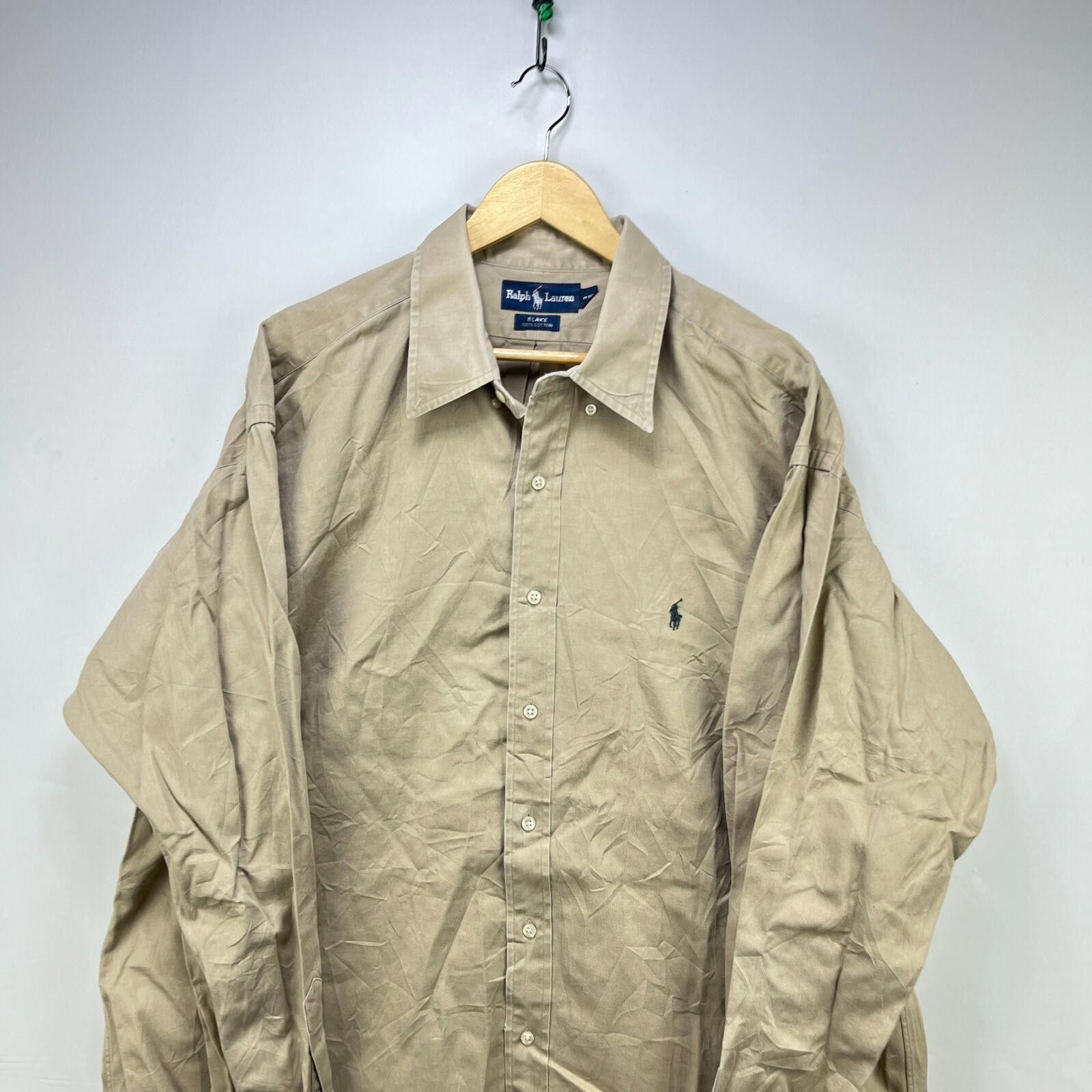 Polo Ralph Lauren Vintage 90s Polo Ralph Lauren Blake Button Up Pony Shirt XL Size US XXL / EU 58 / 5 - 2 Thumbnail