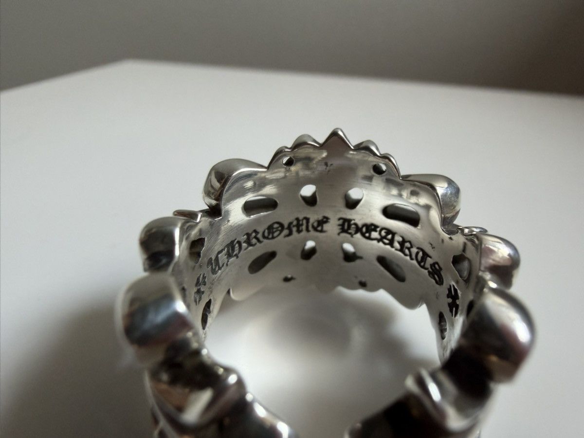 Chrome Hearts Double Floral Ring SIZE 9 Size ONE SIZE - 4 Thumbnail