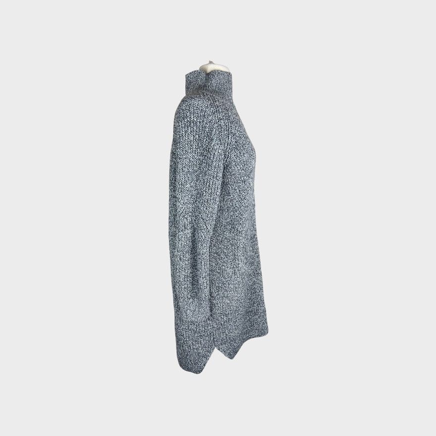 Topshop Topshop | Women’s Grunge Funnel Neck Sweater Dress | US 4 Size S / US 4 / IT 40 - 8 Thumbnail