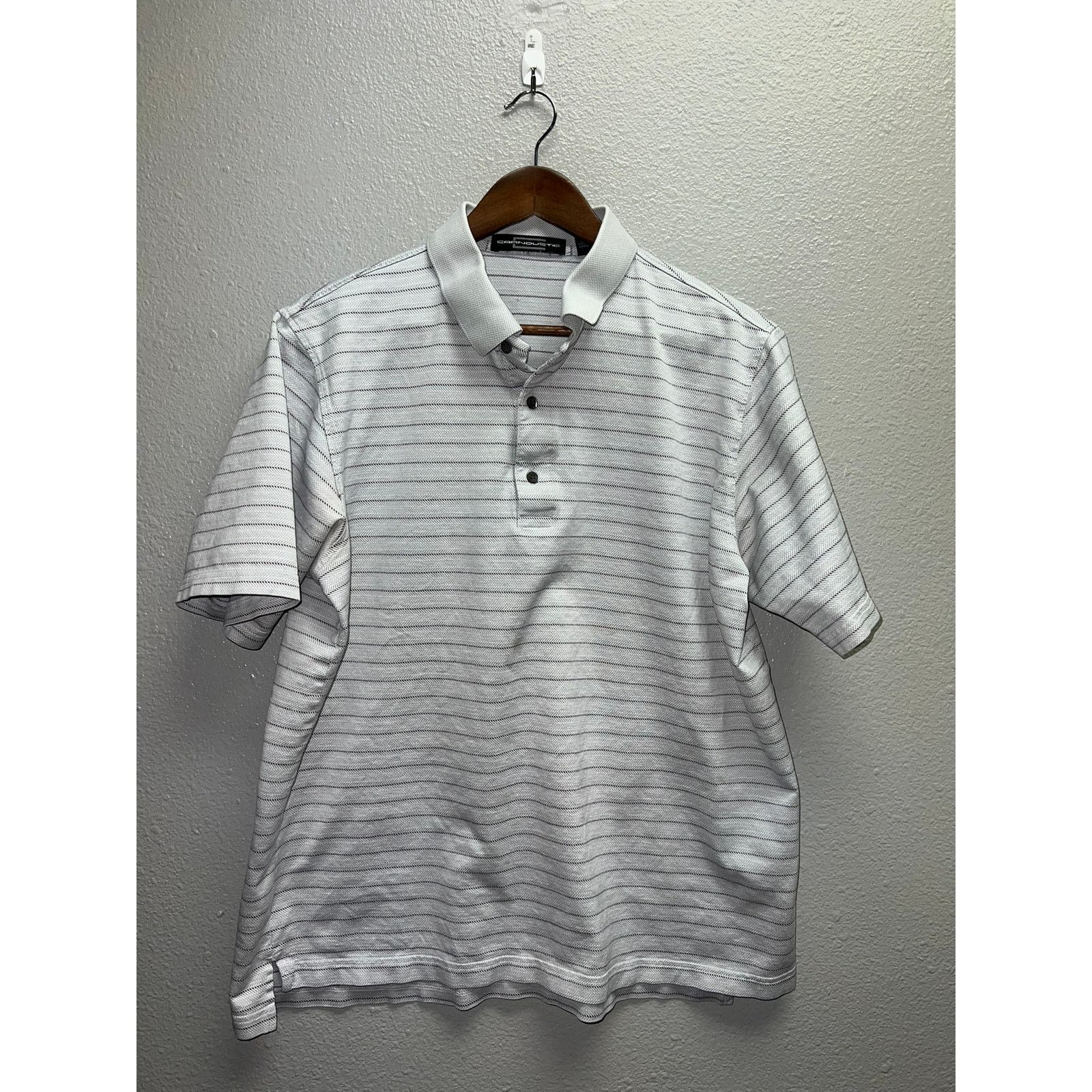 Vintage The Broadmoor Golf Polo Shirt Club Carnoustie Stained Large Size US L / EU 52-54 / 3 - 1 Thumbnail