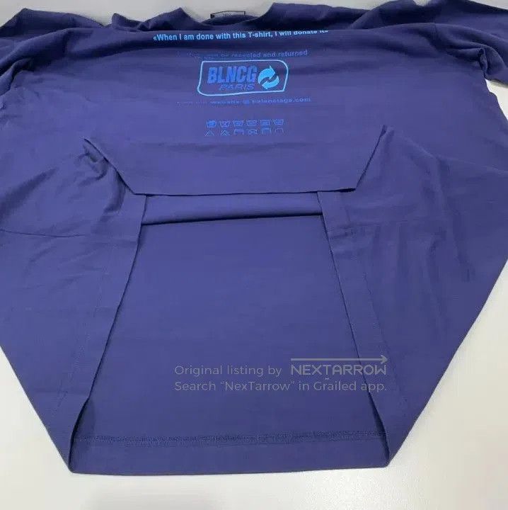 Balenciaga Balenciaga Vintage Letter Print Short Sleeve T. Size US XS / EU 42 / 0 - 5 Thumbnail