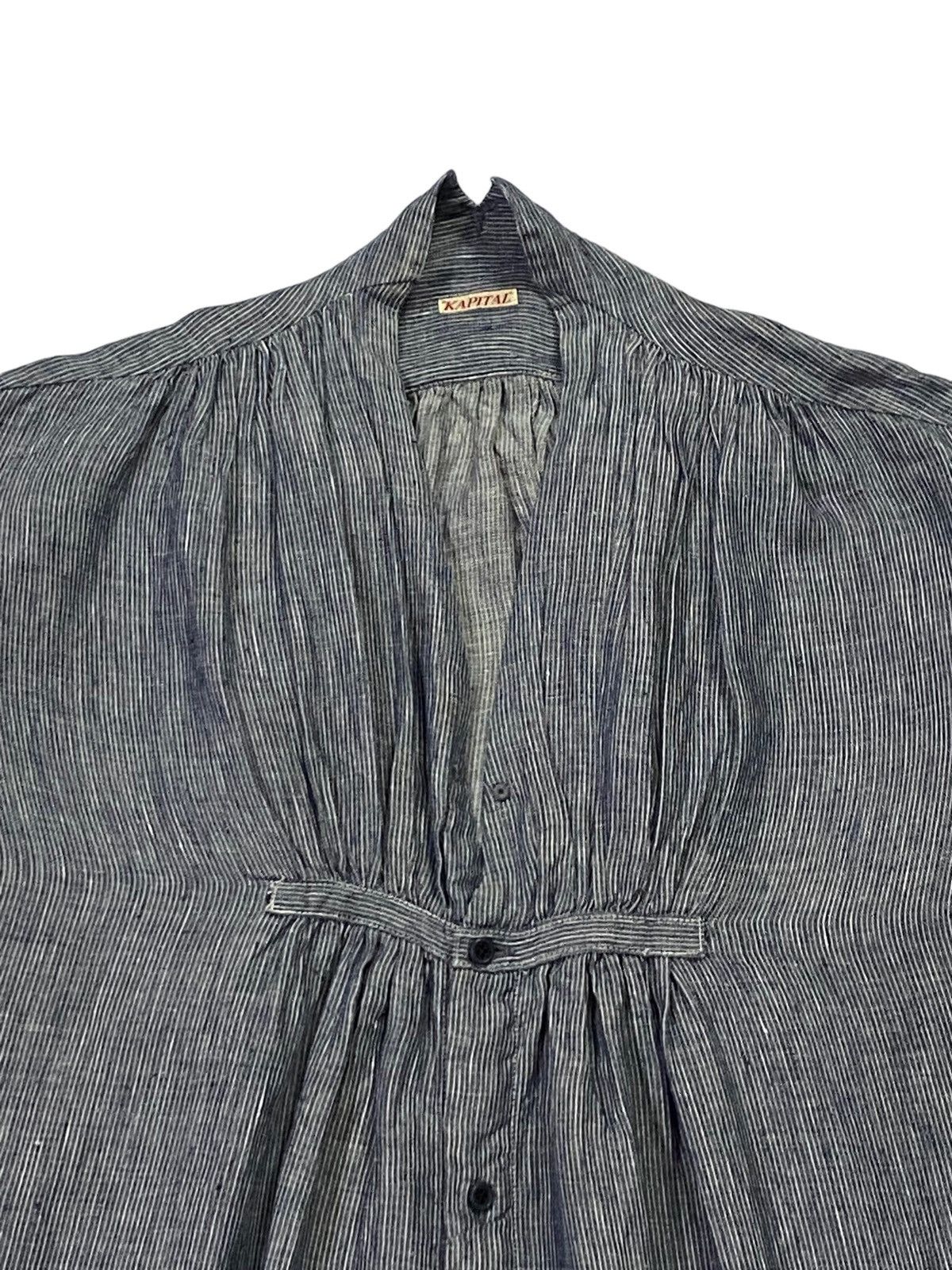 Kapital Kapital Linen Blouse Button Ups Size S / US 4 / IT 40 - 13 Thumbnail