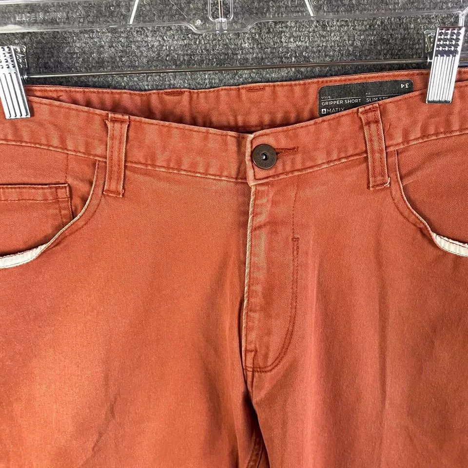 Matix Matix Shorts Men's Size 34 Cut Off Gripper Slim Straight Size US 34 / EU 50 - 2 Thumbnail