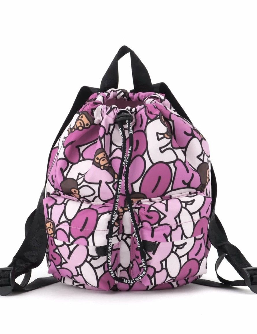 Bape Bape BUBBLE CAMO BUCKET small BACKPACK Size ONE SIZE - 1 Thumbnail
