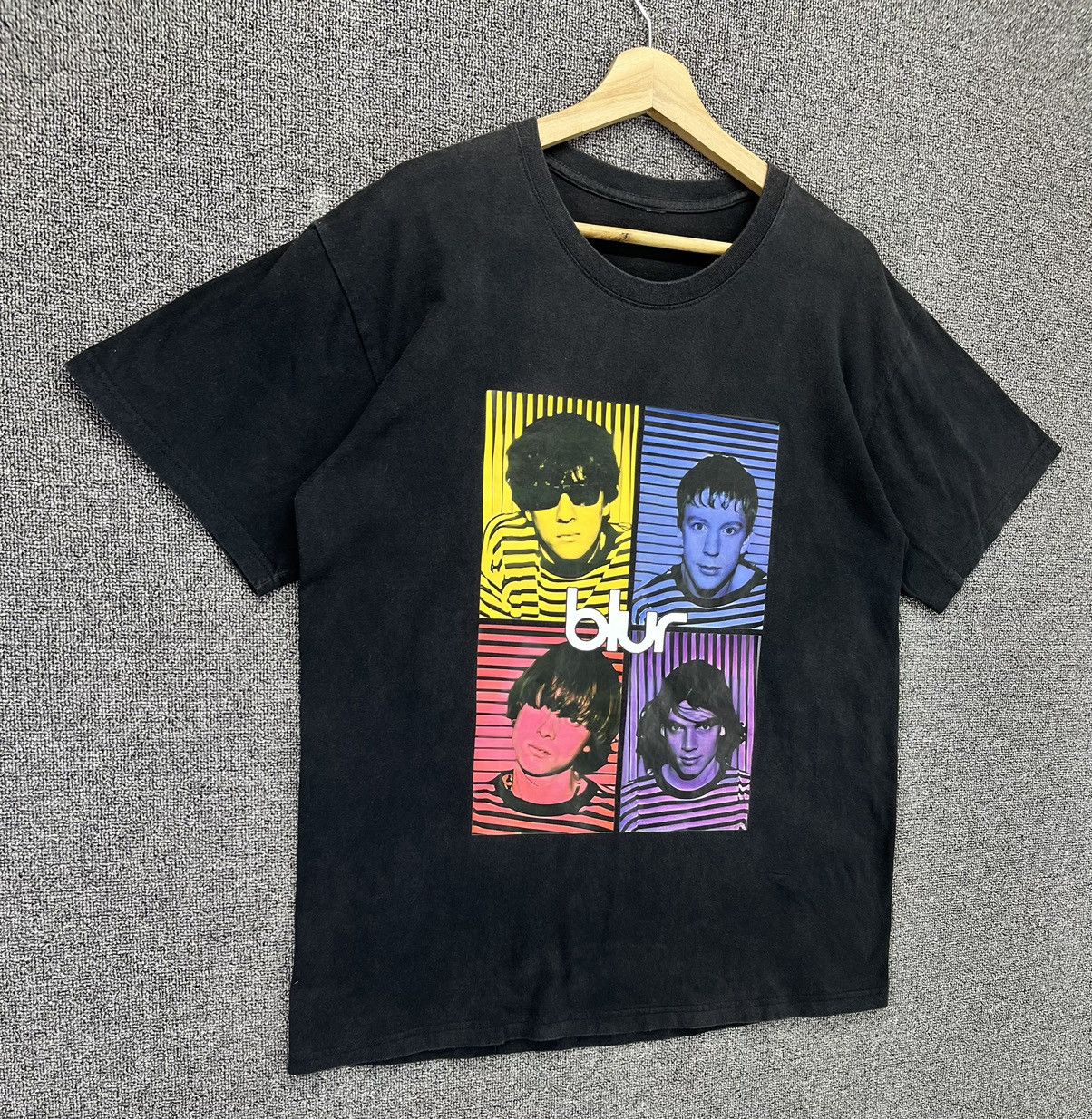 Band Tees Vintage Y2k Blur Punk Rock Band Tees T Shirts Size US L / EU 52-54 / 3 - 2 Thumbnail