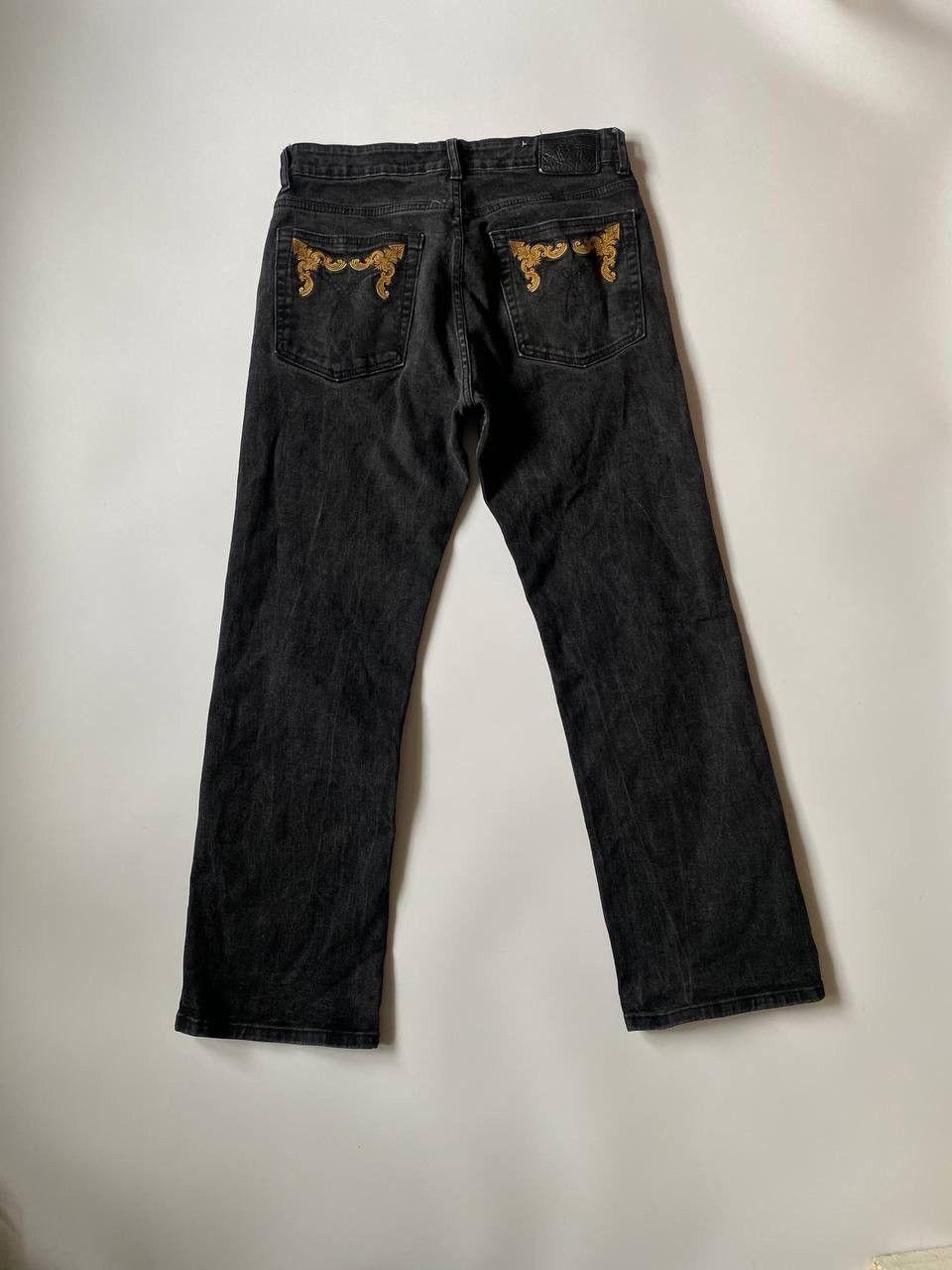 image of Versace Jeans Couture Size W32 L 32 Made In Italy in Black, Men's