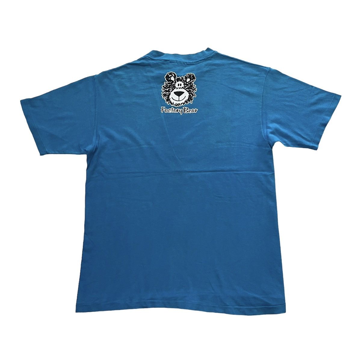 Vintage Vintage 80s Factory Bear Tee Skateboard Motorcross Bmx Tee Size US L / EU 52-54 / 3 - 2 Thumbnail