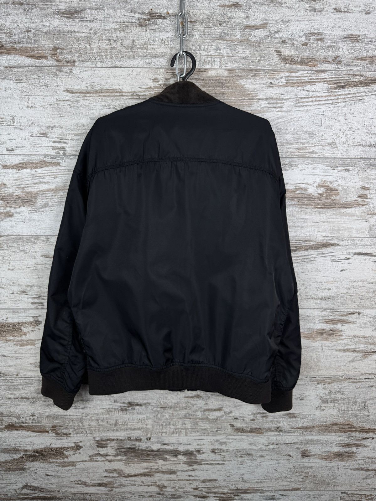 Allsaints Mens Vintage AllSaints kitson bomber nylon jacket Japanese Size US L / EU 52-54 / 3 - 18 Thumbnail