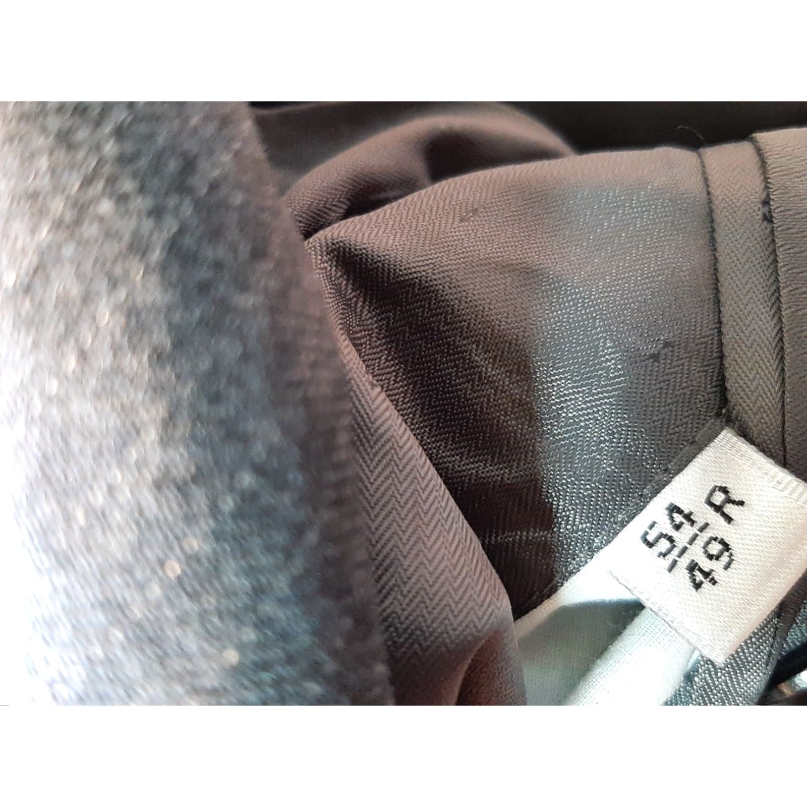 Vintage Rafael Blazer Jacket Suit Mens 54 / 49 R Gray Padded shoulders Size 54R - 5 Thumbnail