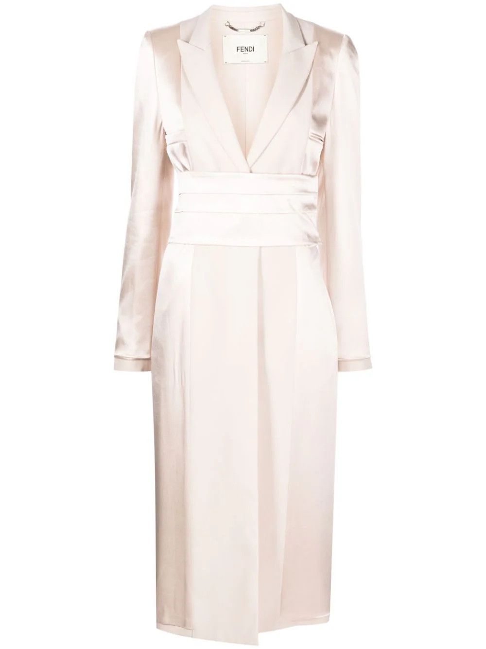 Fendi o1loc1c0824 Overcoat in Light Pink Size M / US 6-8 / IT 42-44 - 1 Thumbnail