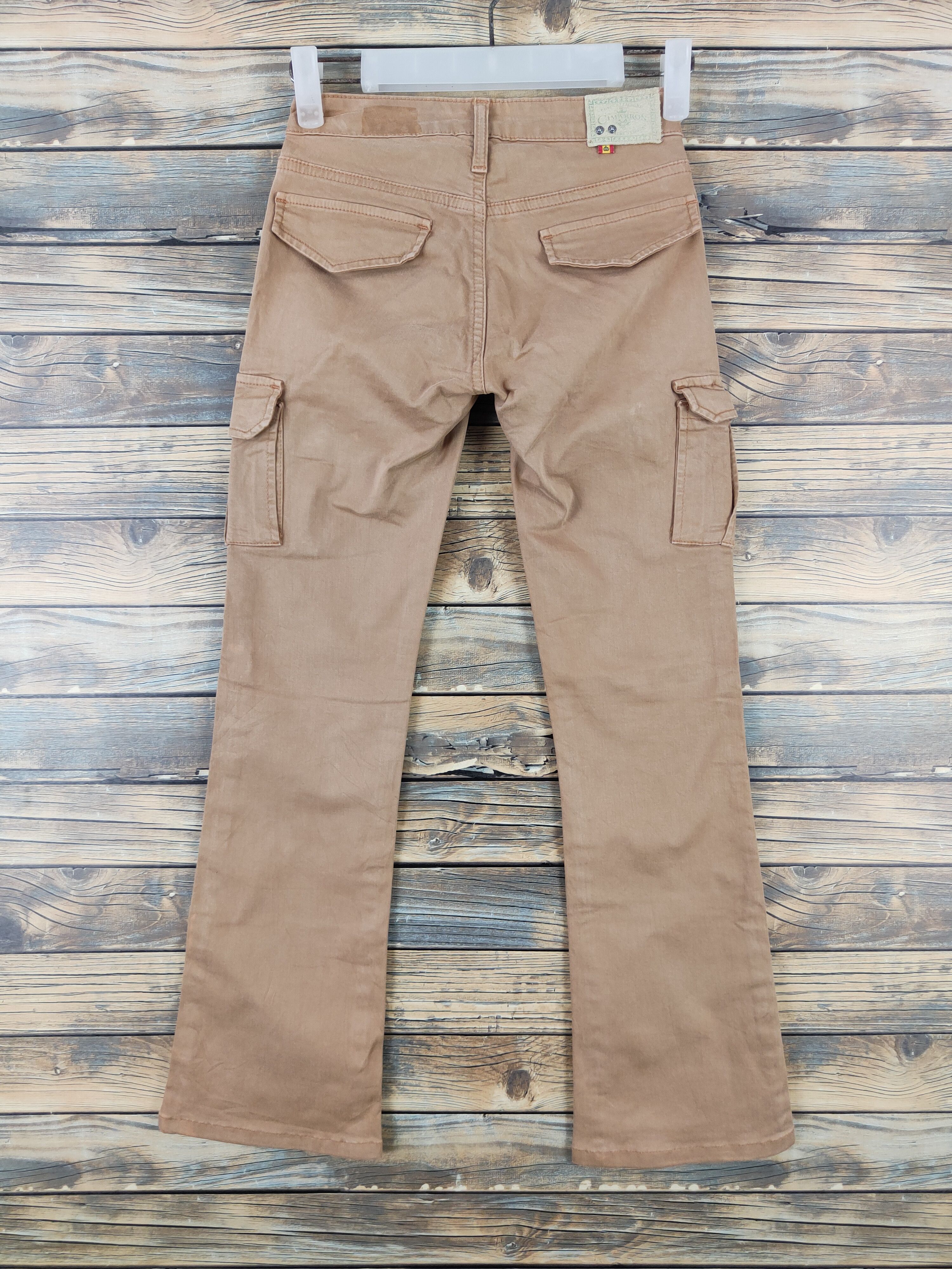 Japanese Brand Cimarron Brown Multipocket Tactical Cargo Pants #W1839 Size 24" / US 00 / IT 34 - 7 Thumbnail