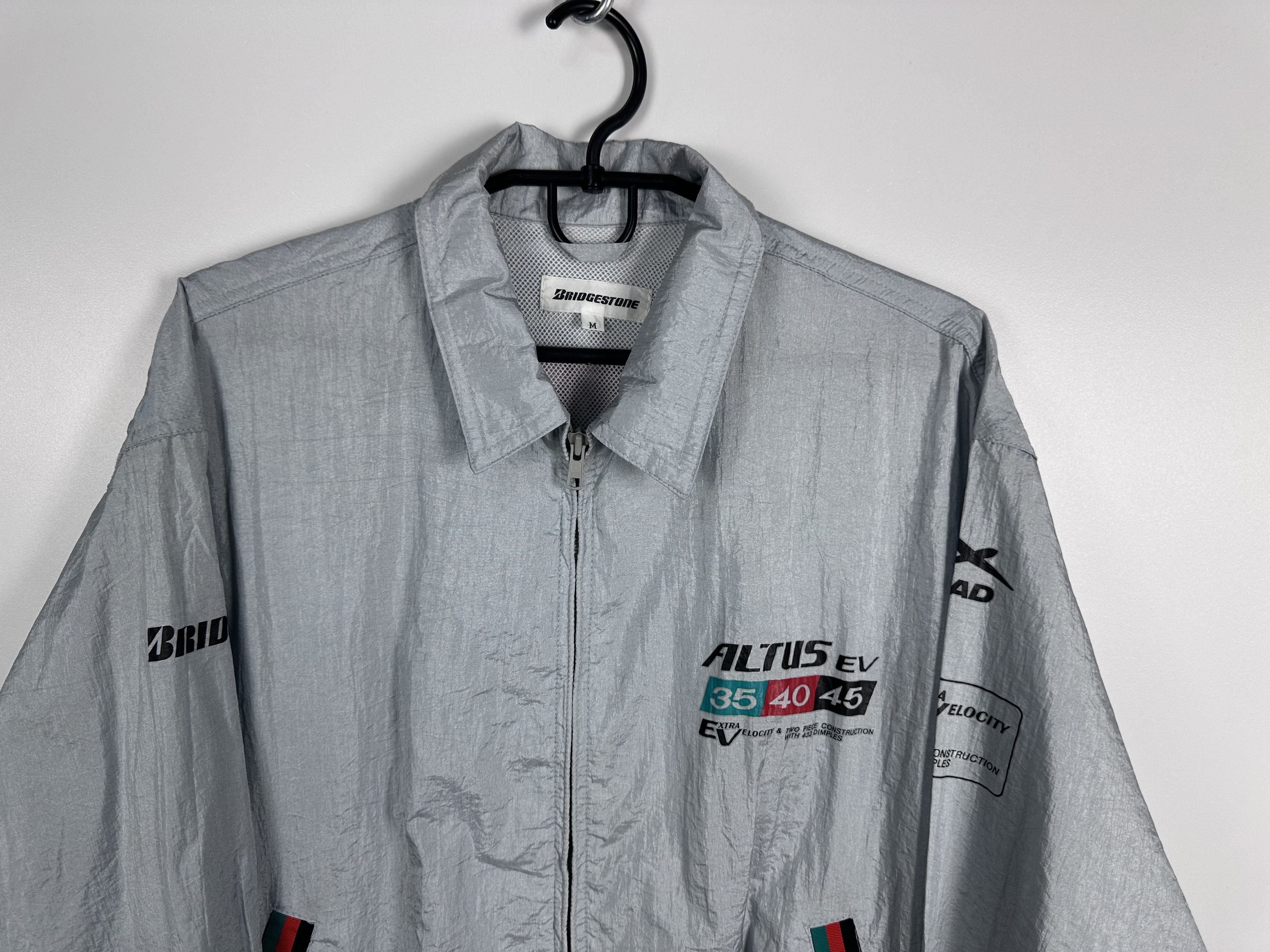 Vintage Vintage Bridgestone Altus Windbreaker Jacket Bridgestone Size US M / EU 48-50 / 2 - 3 Thumbnail