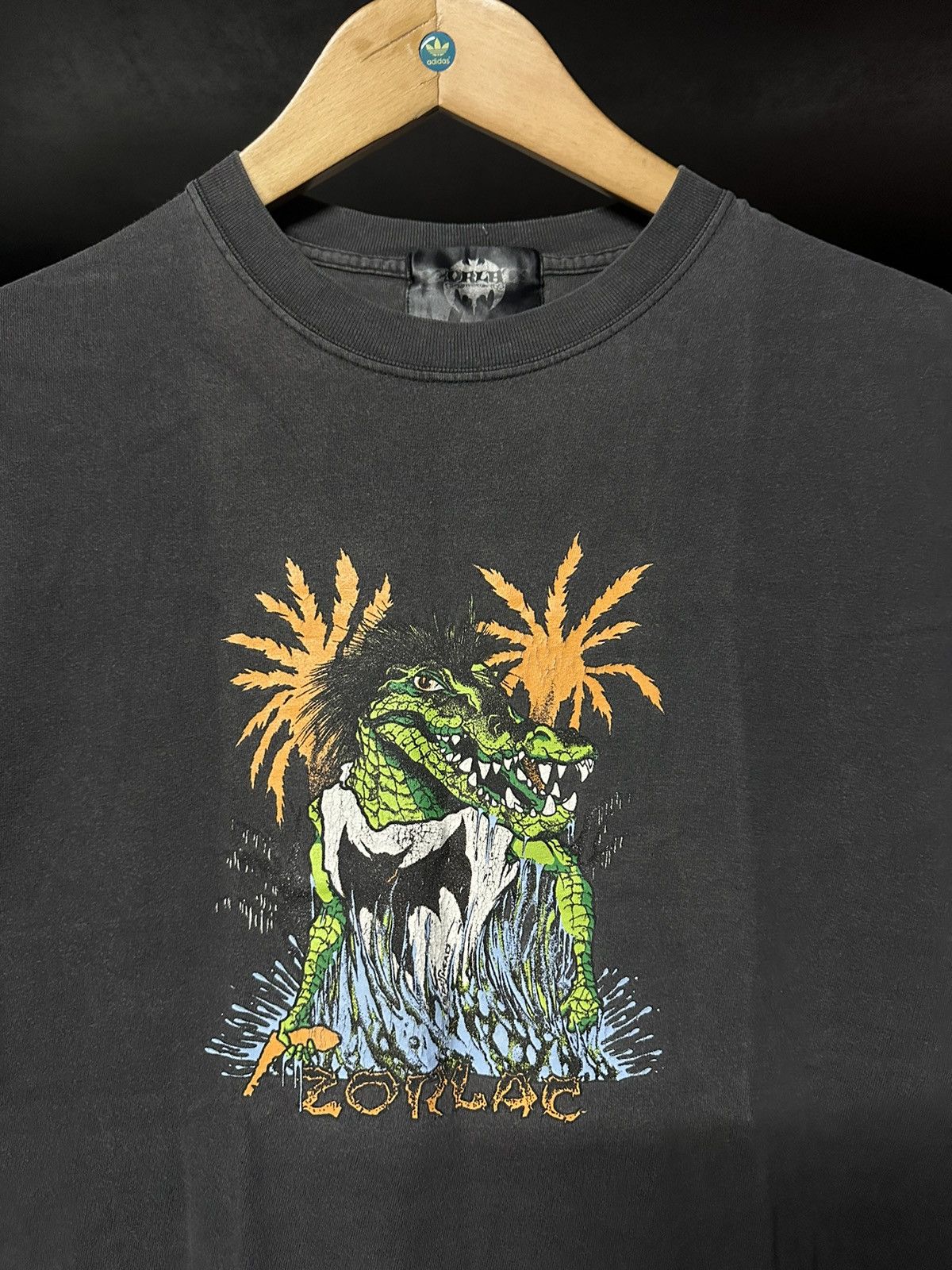 Girl Skateboards Vintage Zorlac Pushead Skateboard Sun Faded Tee Size US XL / EU 56 / 4 - 2 Thumbnail